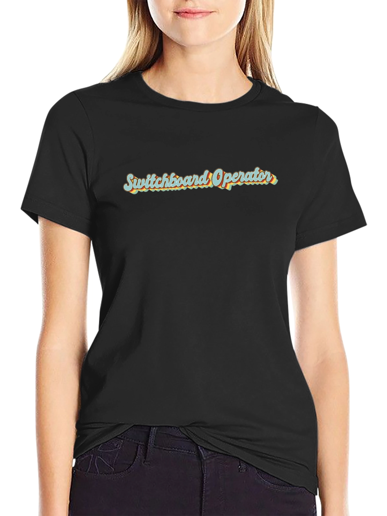 Retro Switchboard Operator Tee