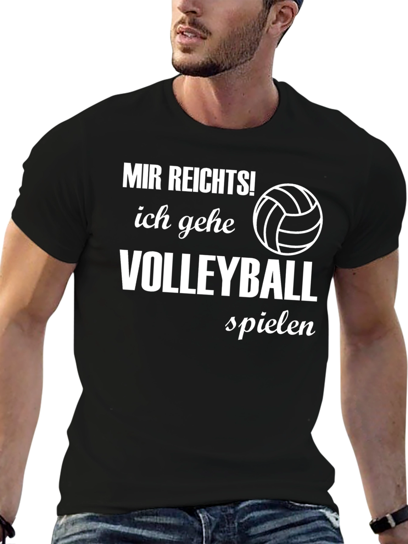 Volleyball T-Shirt - Mir Reichts! German Text