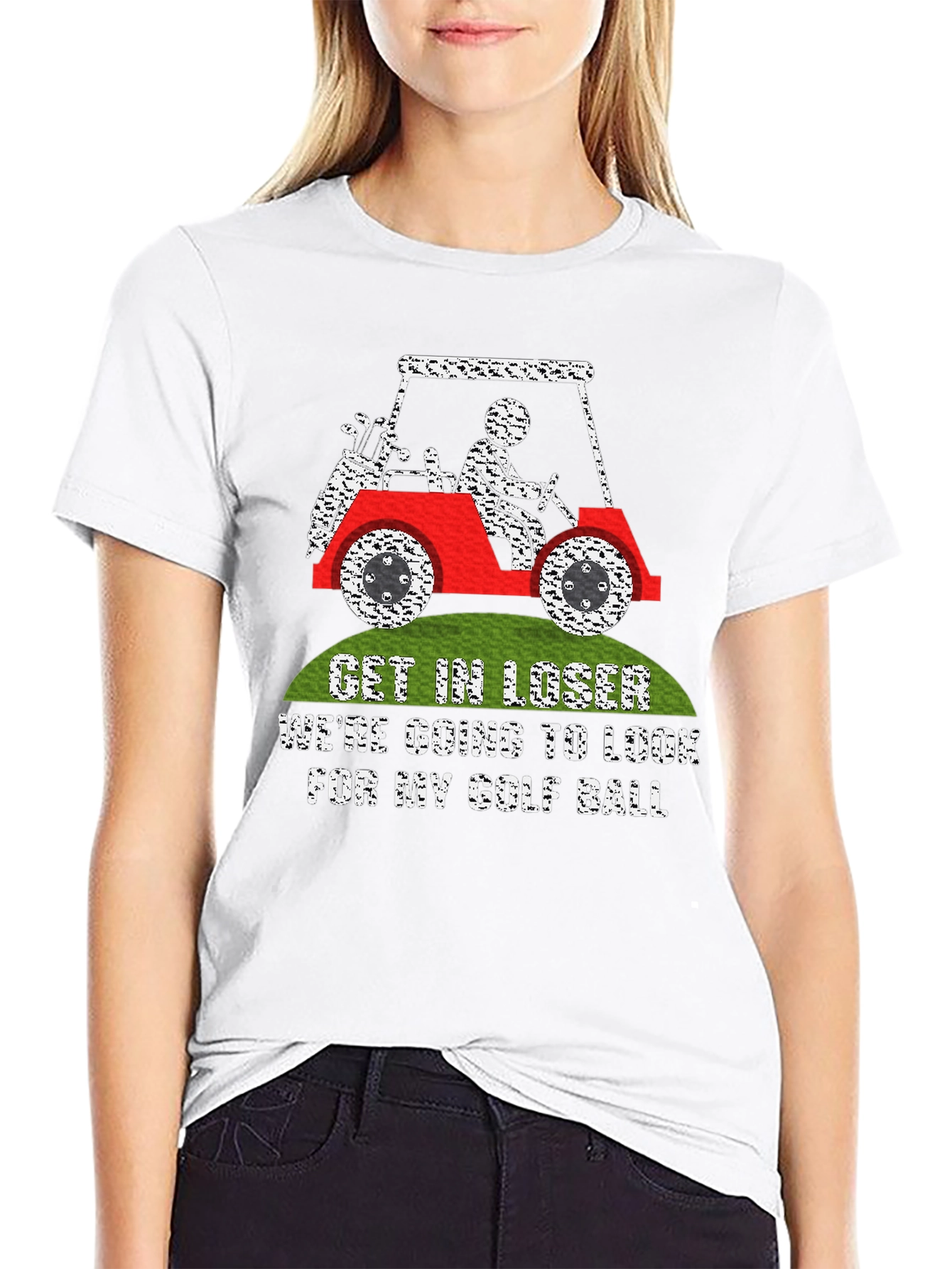 Golf Ball Hunt Tee