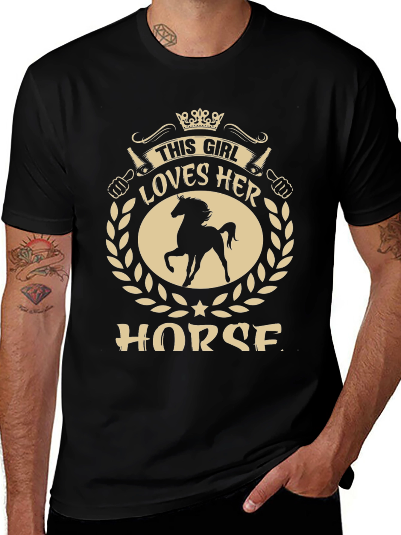 This Girl Loves Her Horse T-Shirt