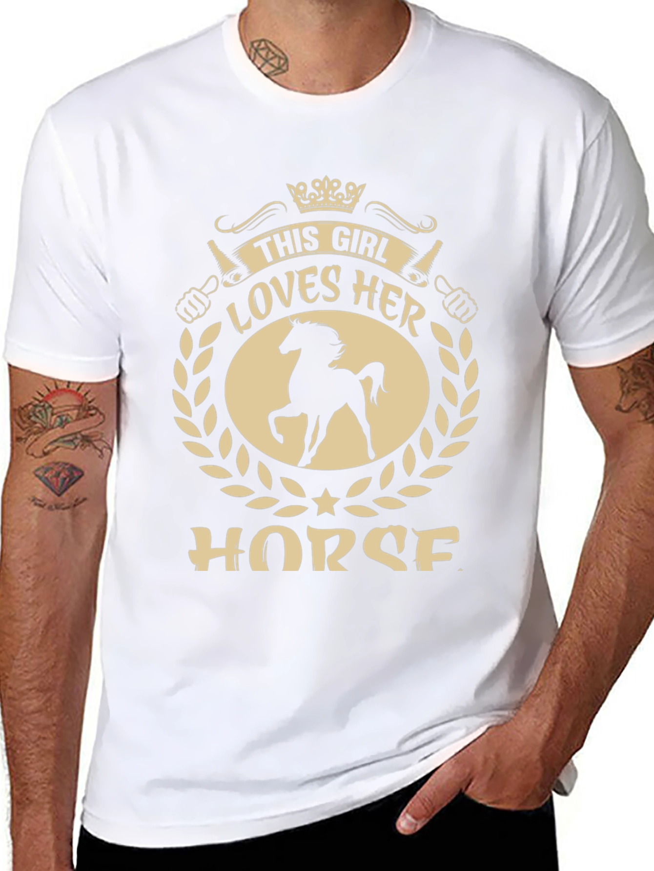 This Girl Loves Her Horse T-Shirt