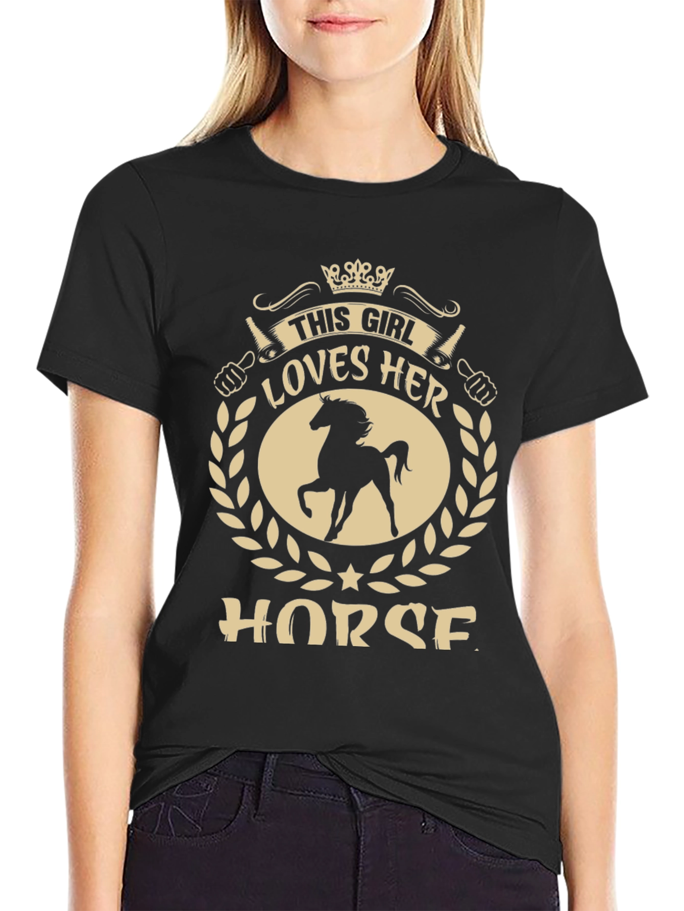 This Girl Loves Her Horse T-Shirt