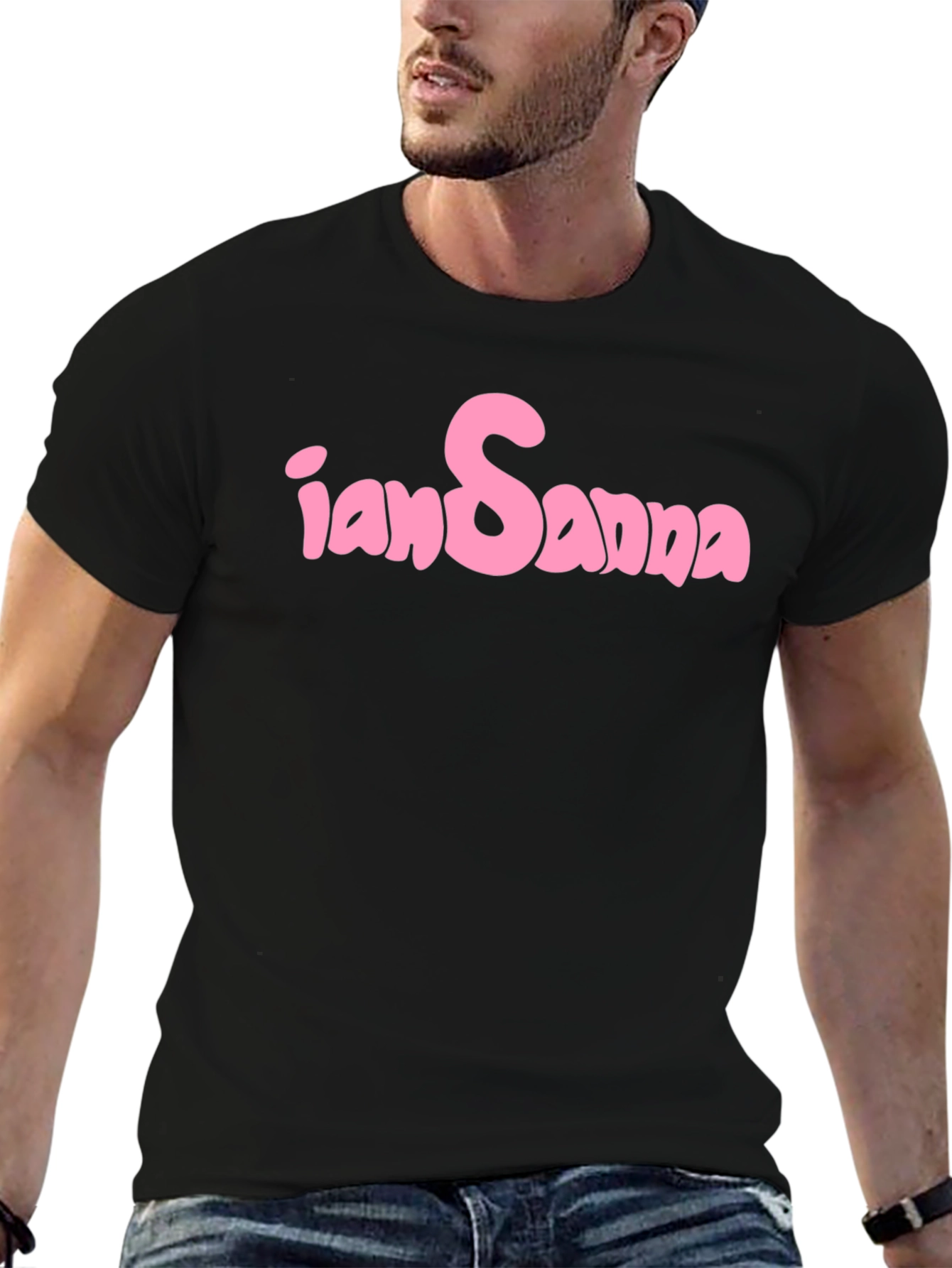 Ian Sanna Retro Graphic T-Shirt - Soft Cotton Blend