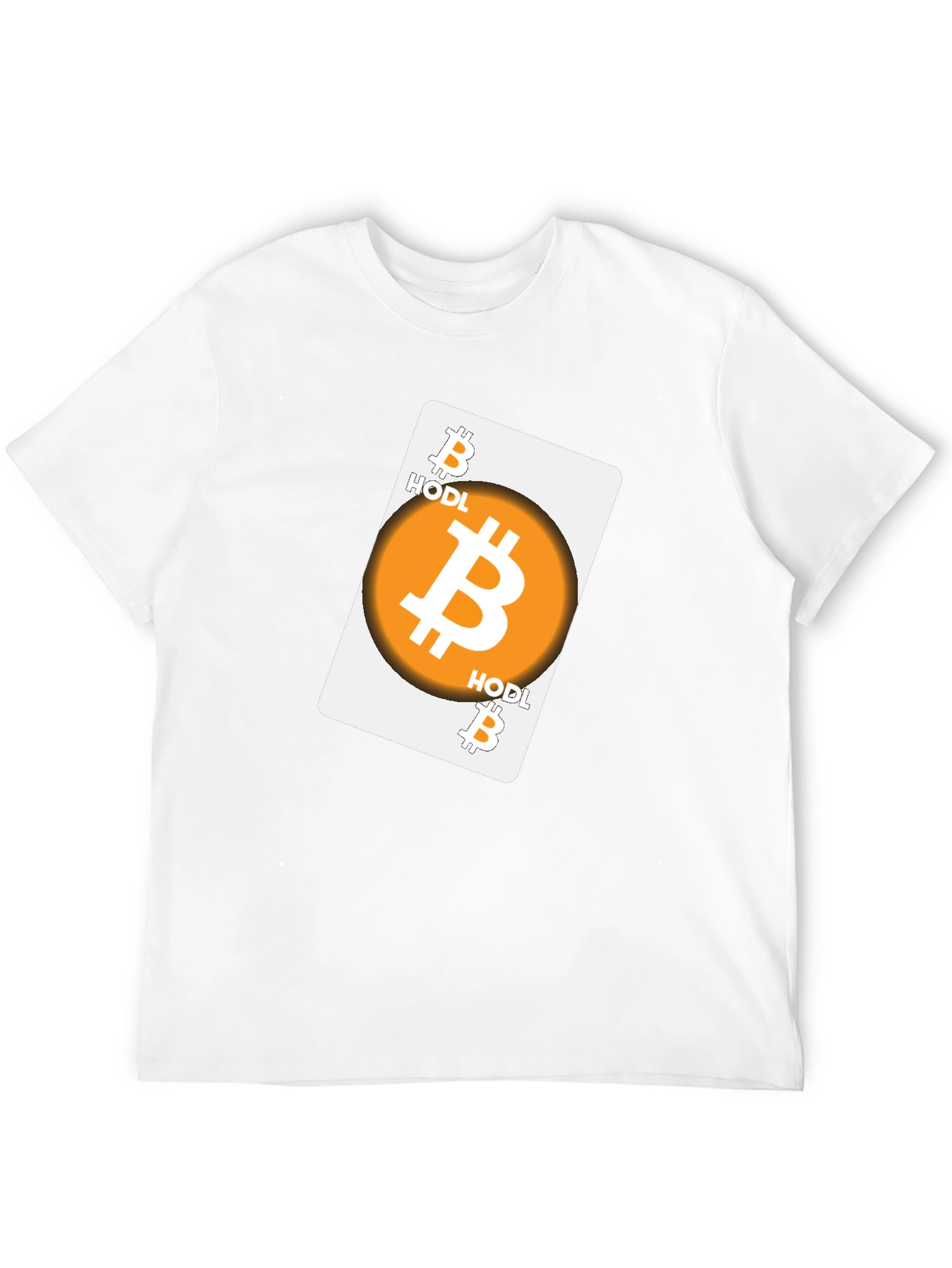 Bitcoin HODL Card T-Shirt