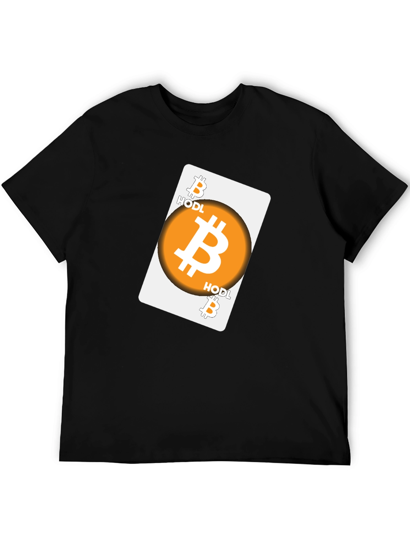 Bitcoin HODL Card T-Shirt