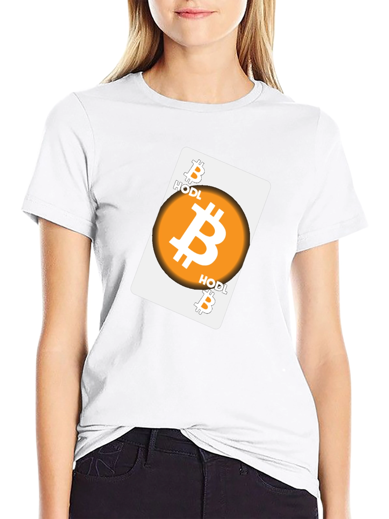 Bitcoin HODL Card T-Shirt