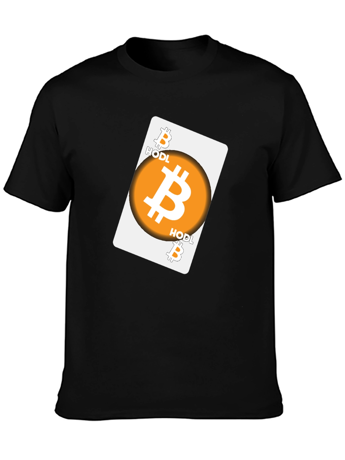 Bitcoin HODL Card T-Shirt