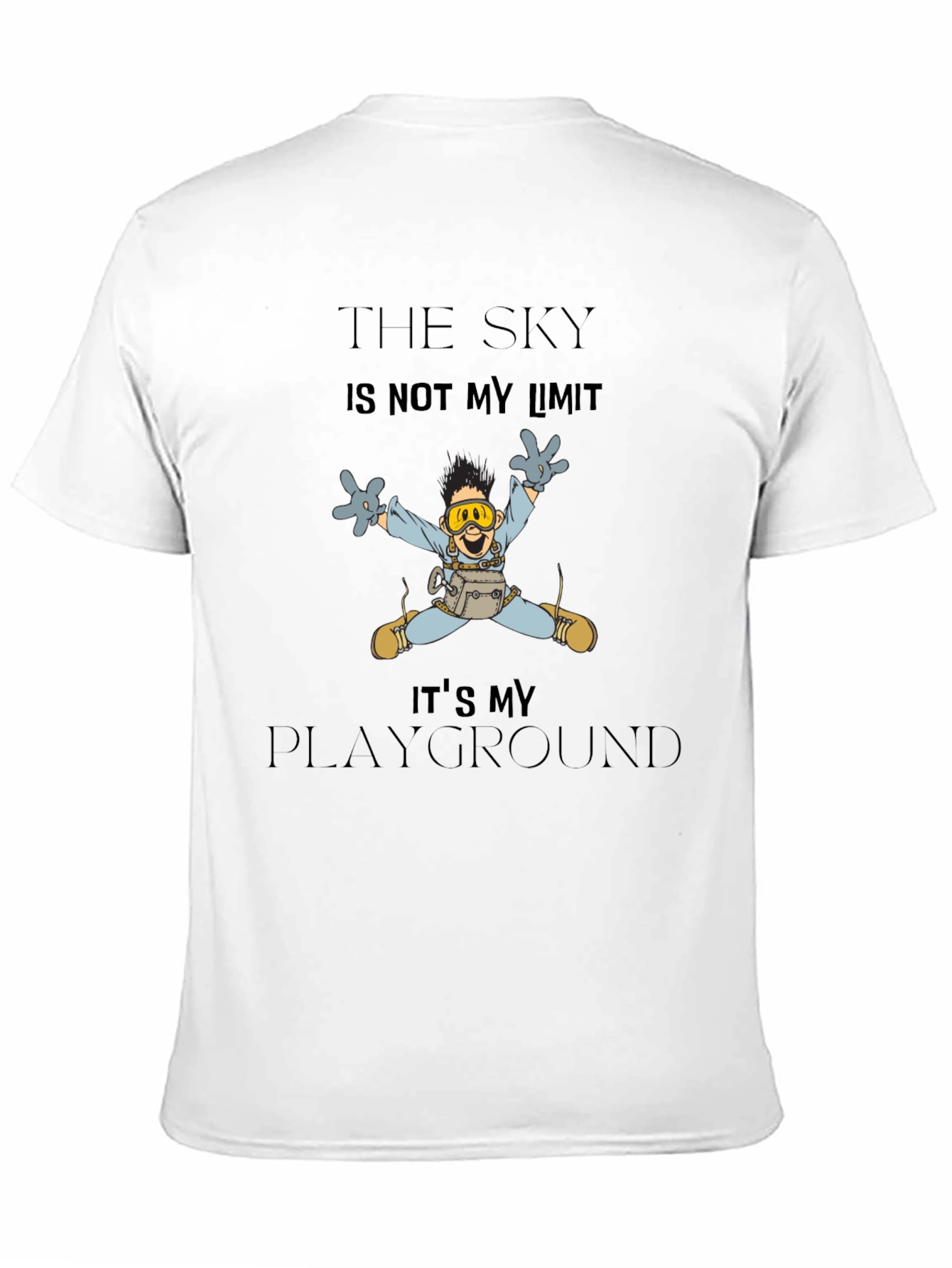 Skys the Playground Black T-Shirt