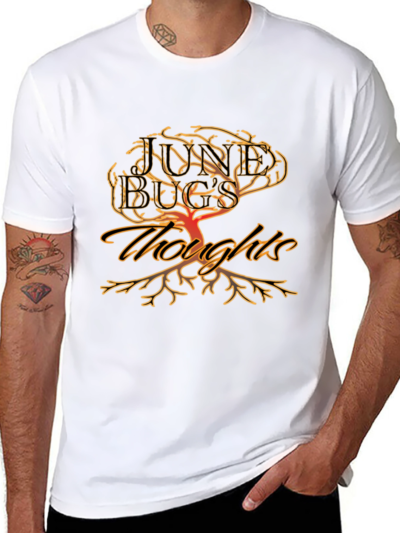 June Bugs Thoughts Graphic T-Shirt