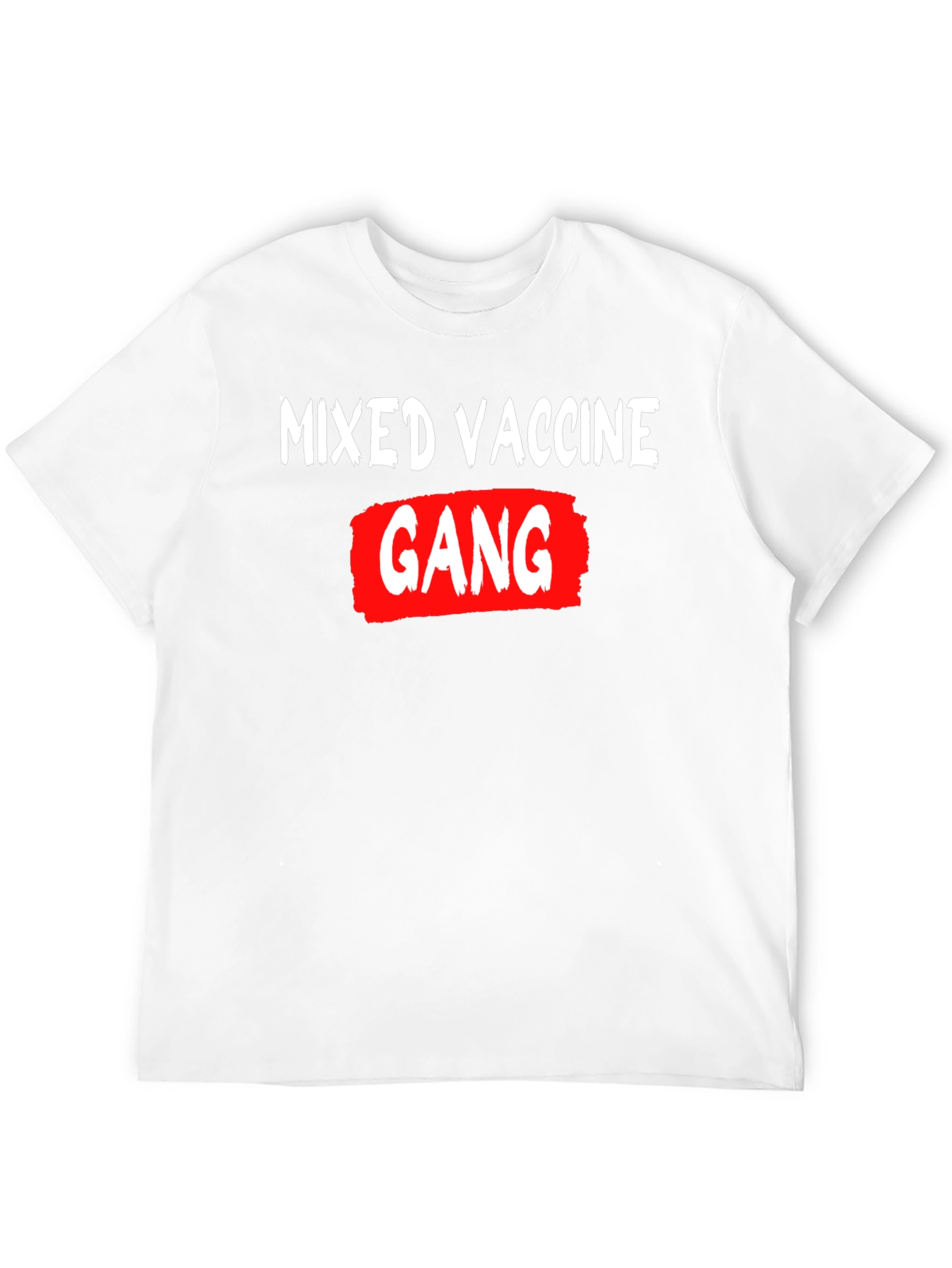 Mixed Vaccine Gang Graphic T-Shirt