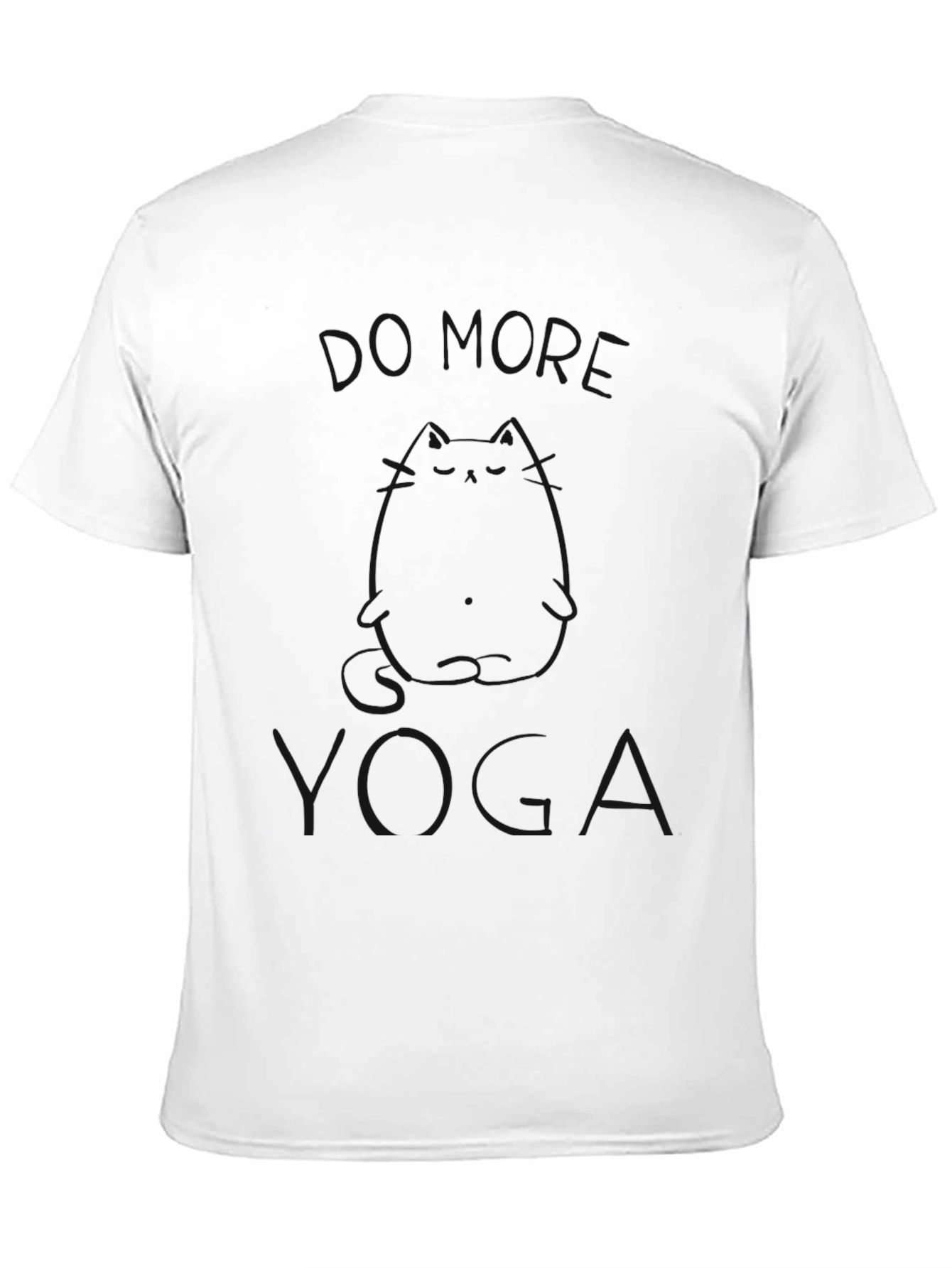 Mens Black Yoga T-Shirt
