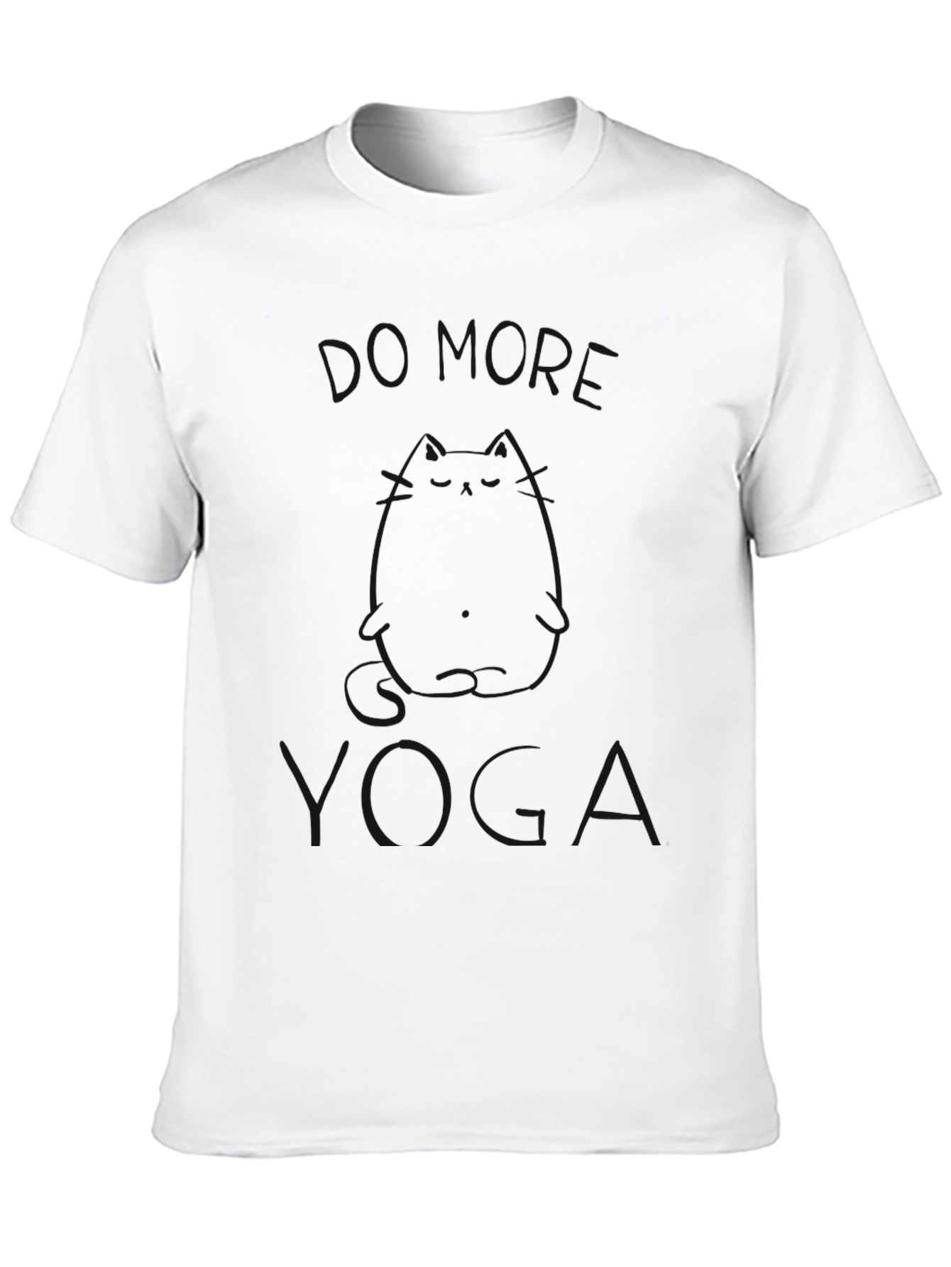 Mens Black Yoga T-Shirt