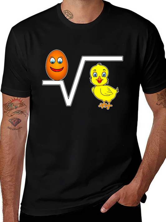 Funny Egg Root Chicken T-Shirt Humor Tee