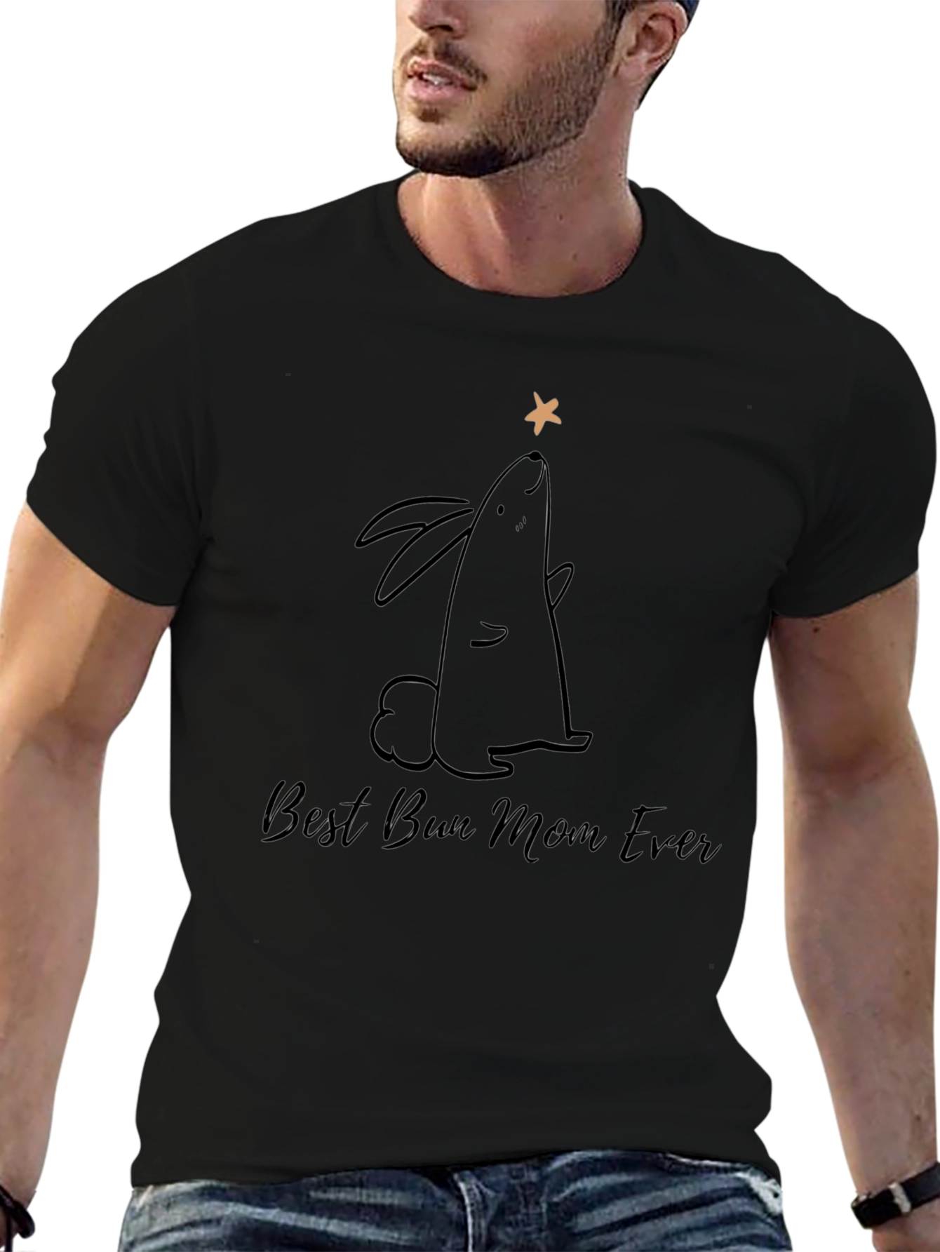 Best Bun Mom Ever T-Shirt