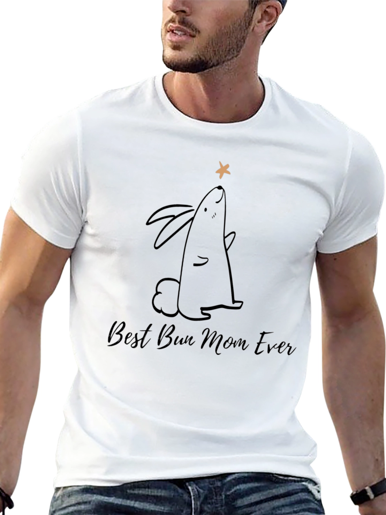 Best Bun Mom Ever T-Shirt