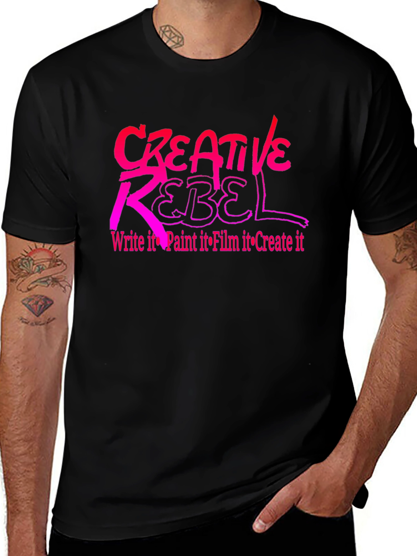 Creative Rebel Graphic Tee