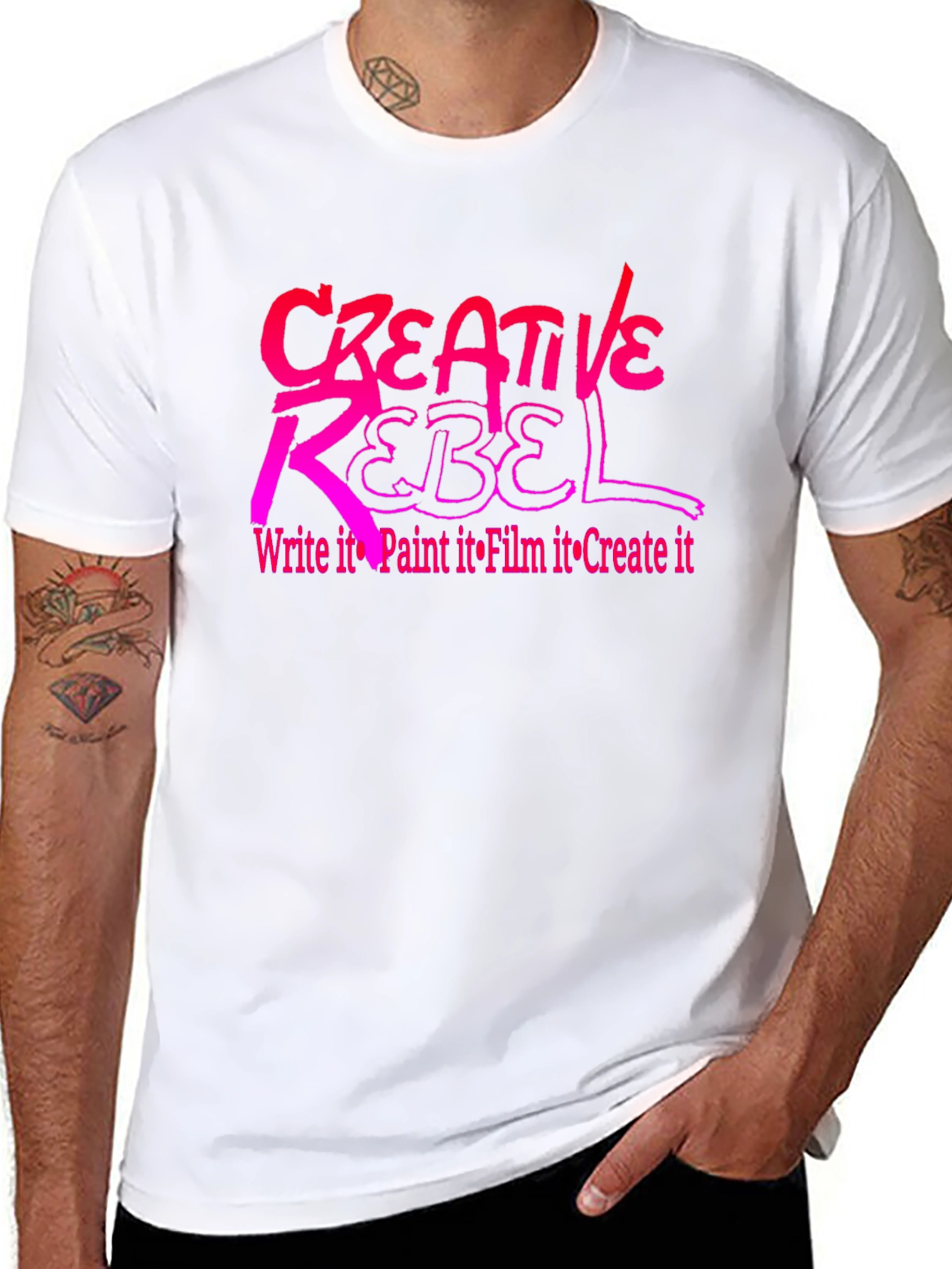 Creative Rebel Graphic Tee