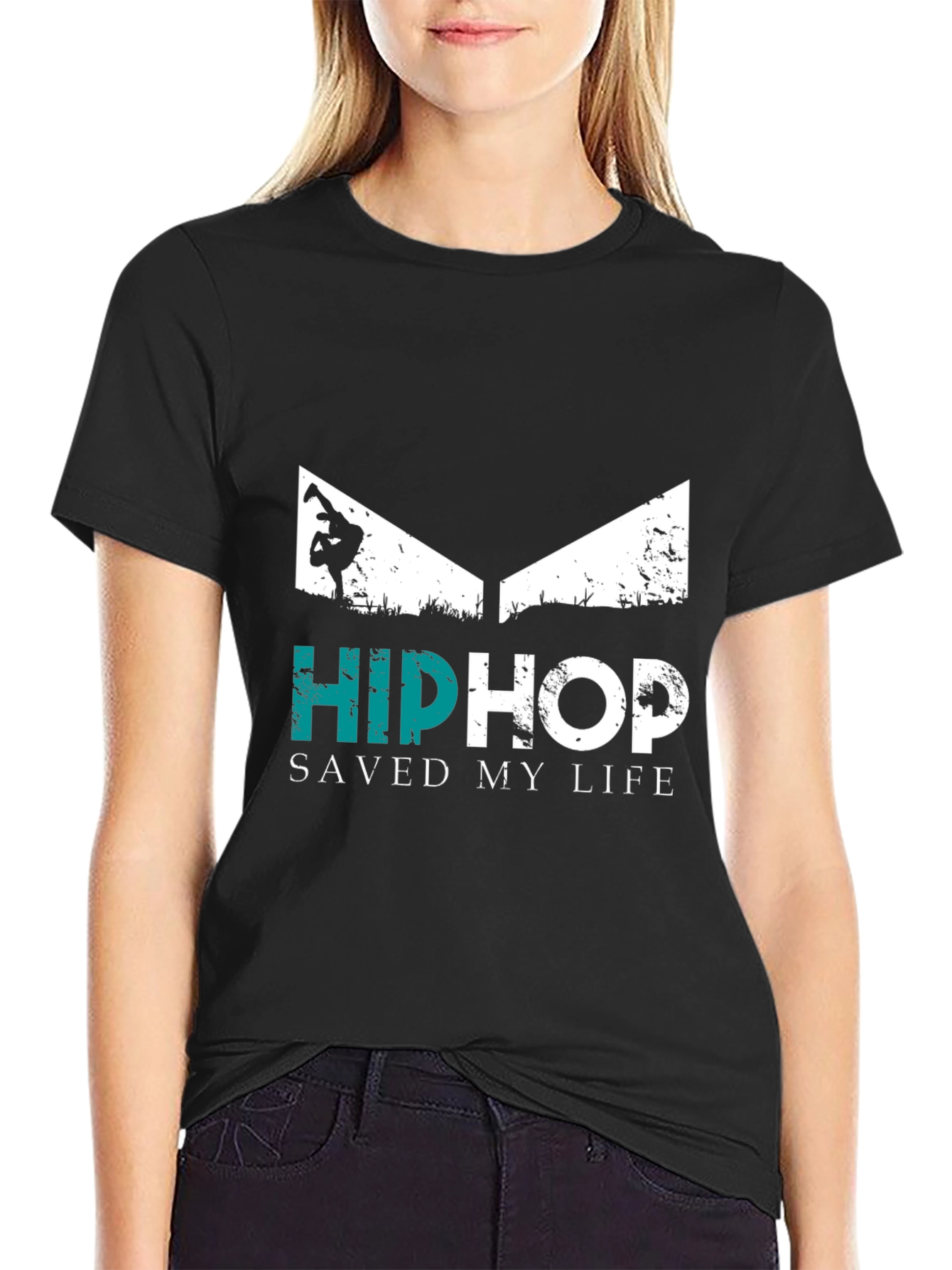 Hip Hop Saved My Life Graphic Tee