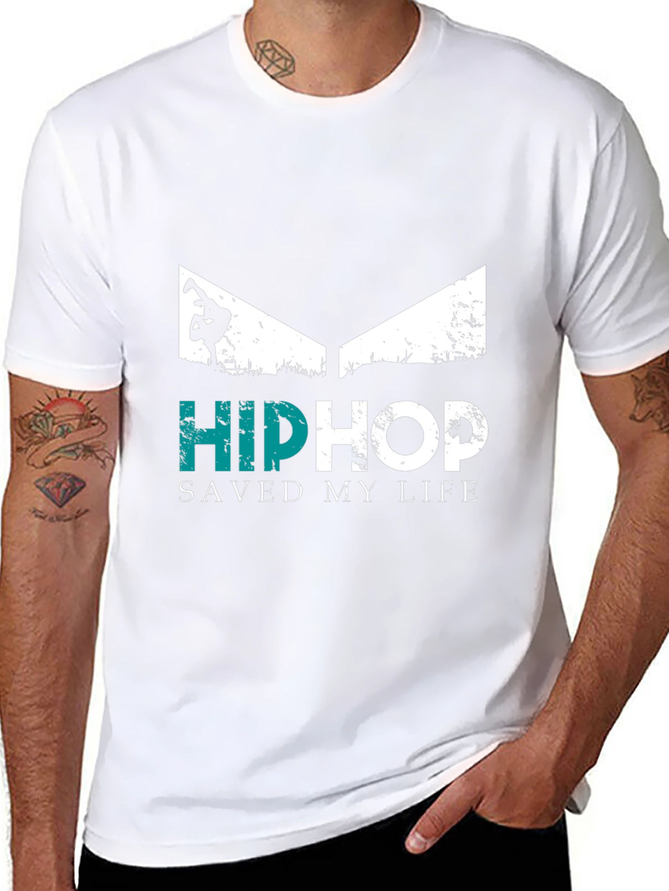 Hip Hop Saved My Life Graphic Tee