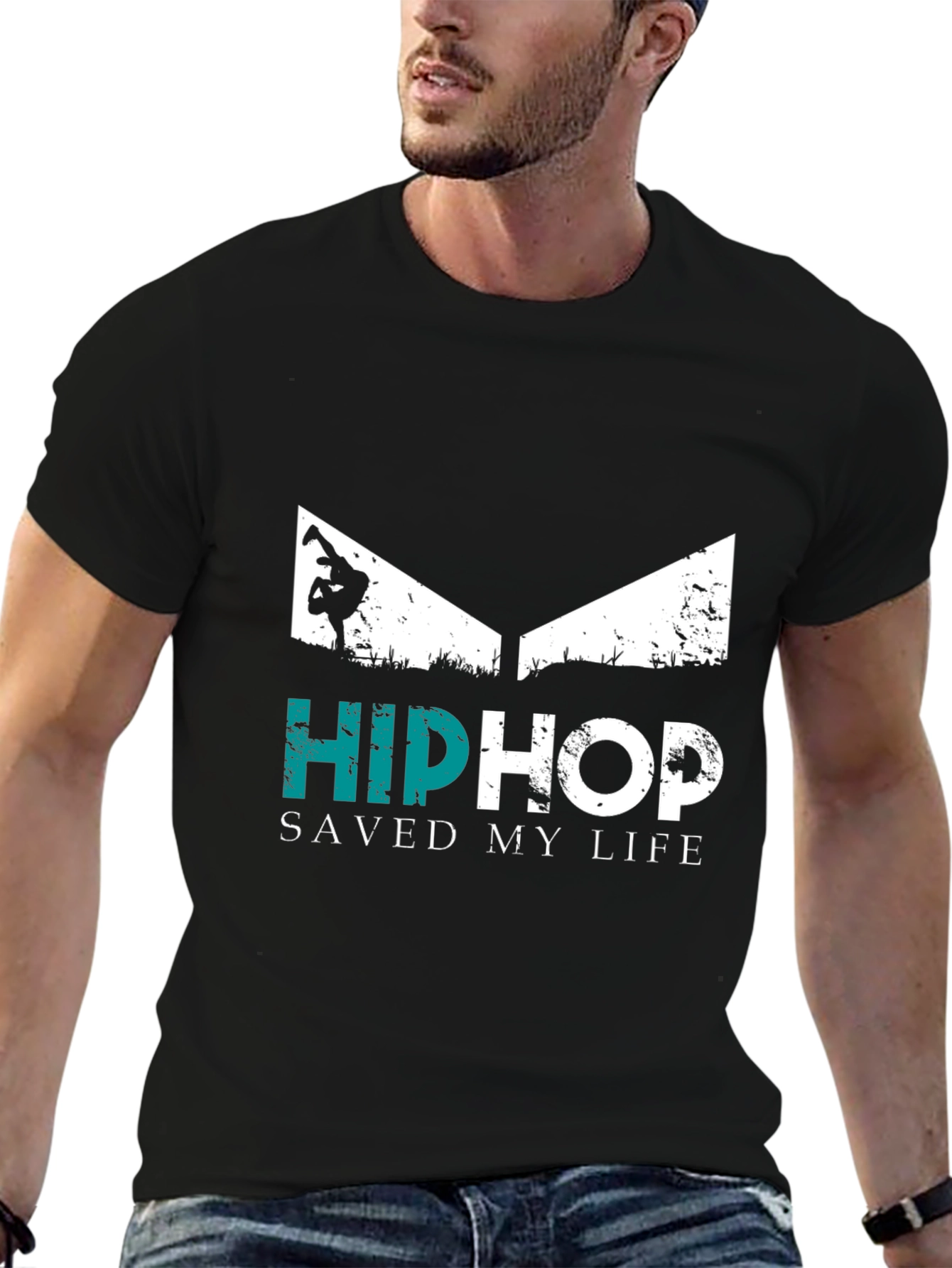 Hip Hop Saved My Life Graphic Tee