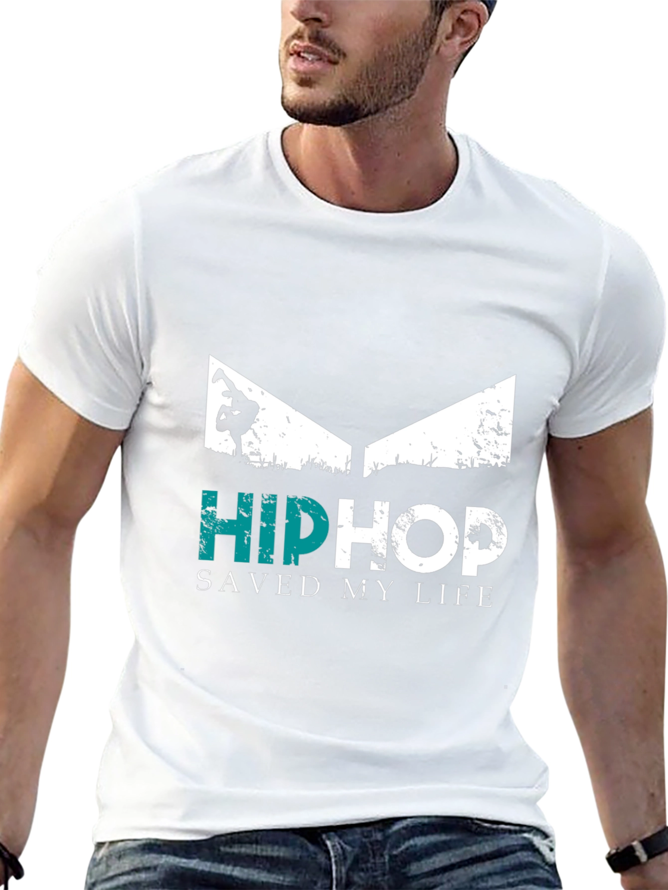 Hip Hop Saved My Life Graphic Tee