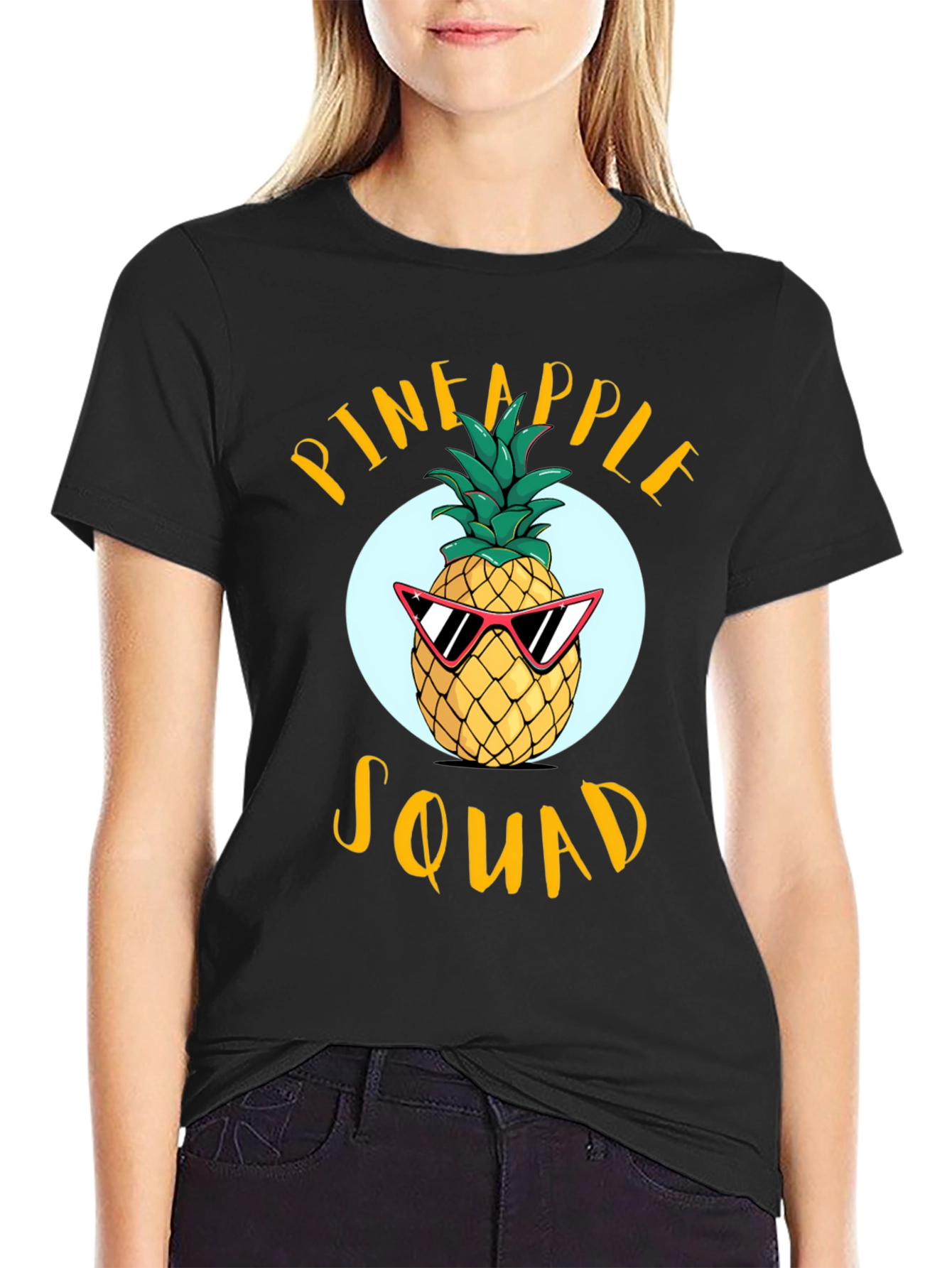 Pineapple Squad Graphic T-Shirt