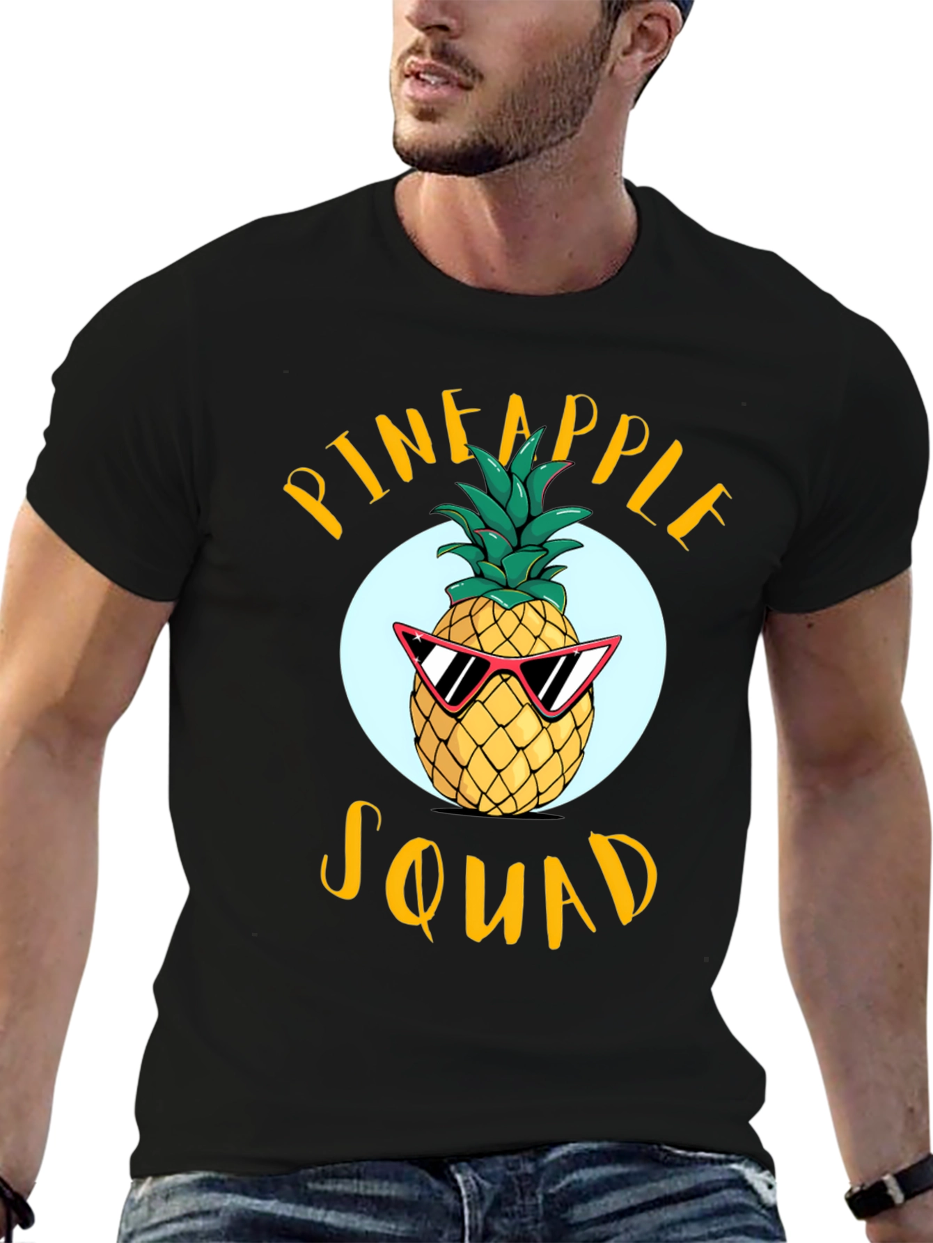 Pineapple Squad Graphic T-Shirt