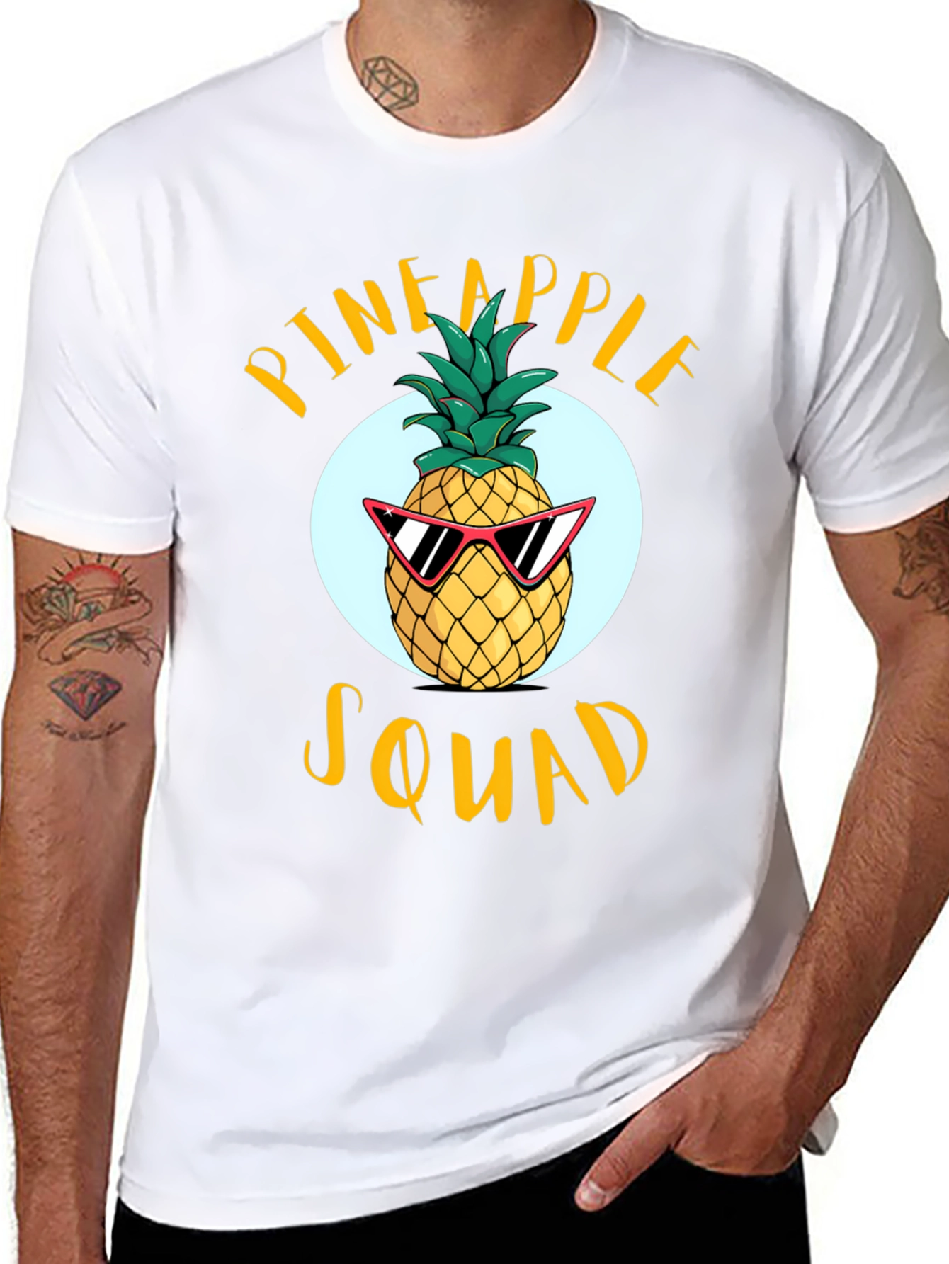 Pineapple Squad Graphic T-Shirt