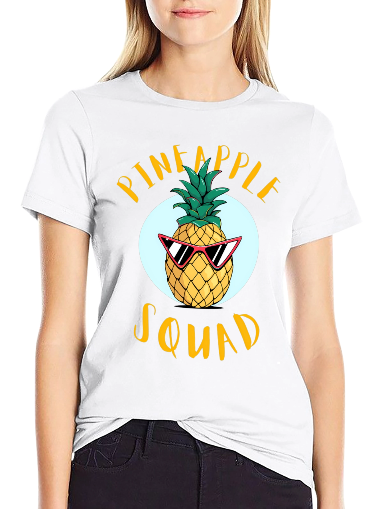 Pineapple Squad Graphic T-Shirt