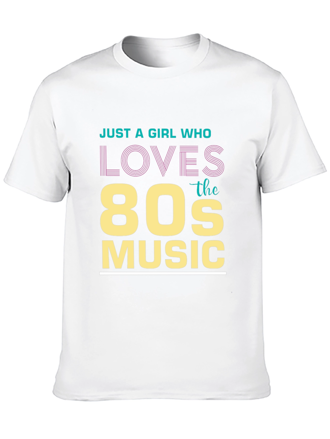 80s Music Lover Graphic Tee