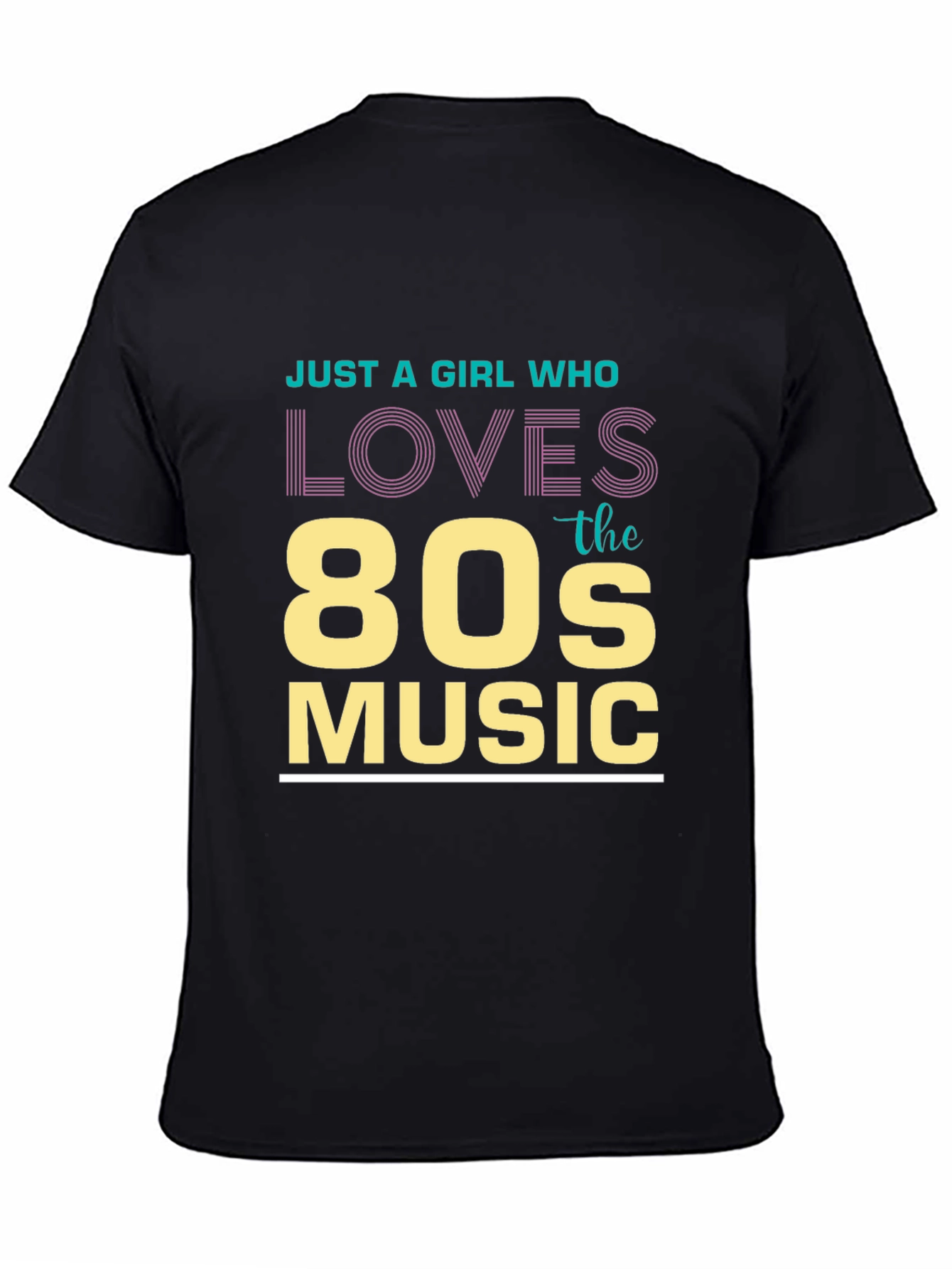 80s Music Lover Graphic Tee