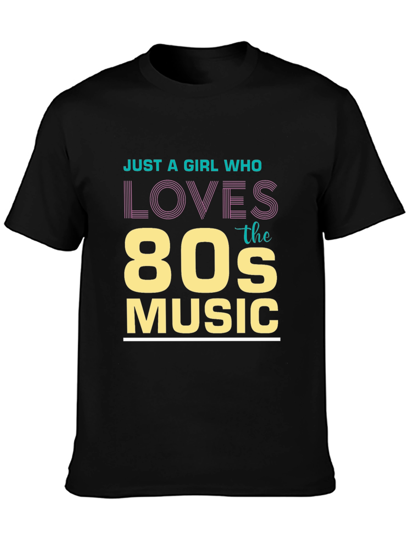 80s Music Lover Graphic Tee