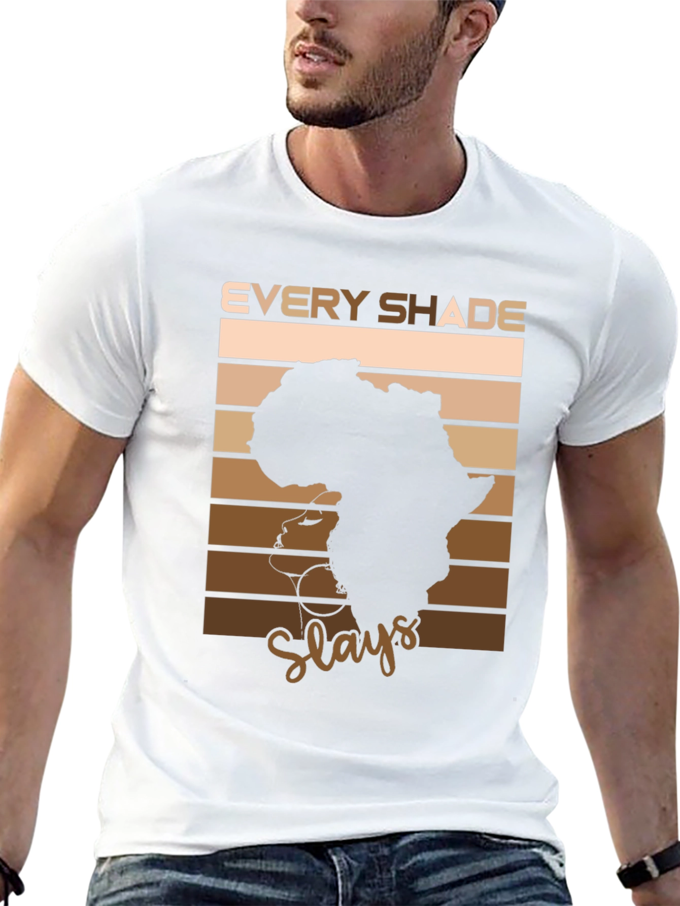 Every Shade Slays T-Shirt - African Pride