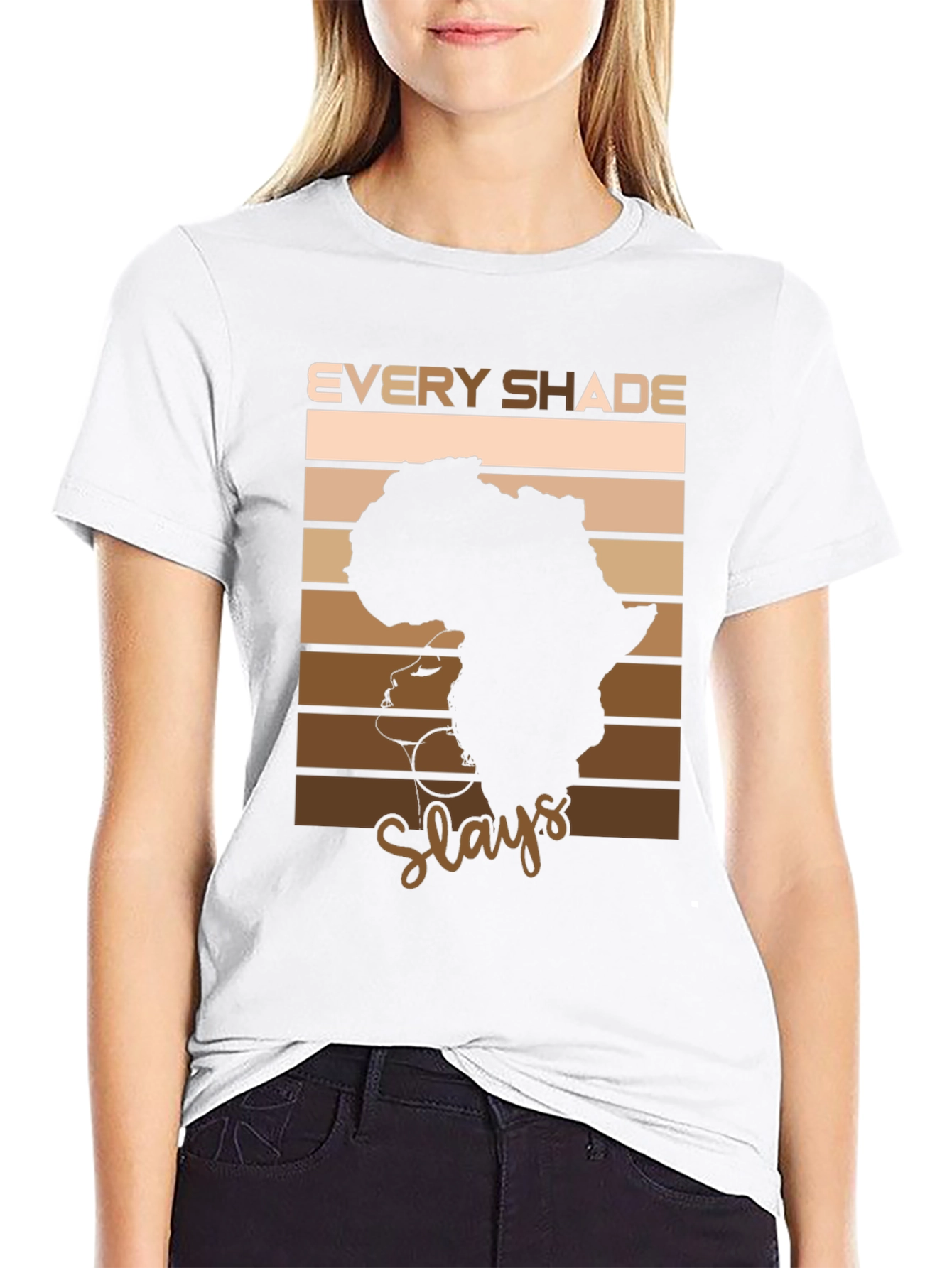 Every Shade Slays T-Shirt - African Pride
