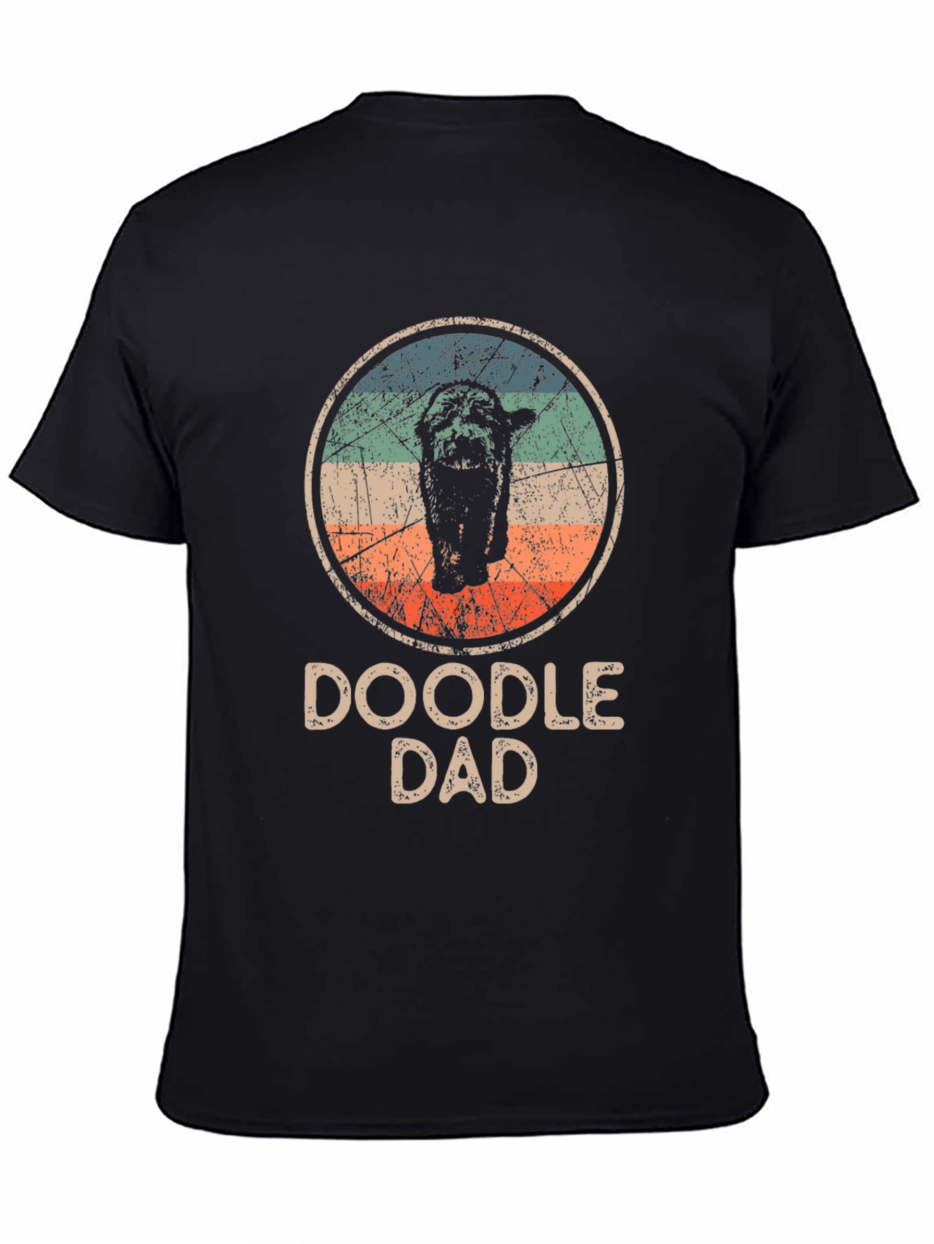 Doodle Dad Retro Graphic T-Shirt