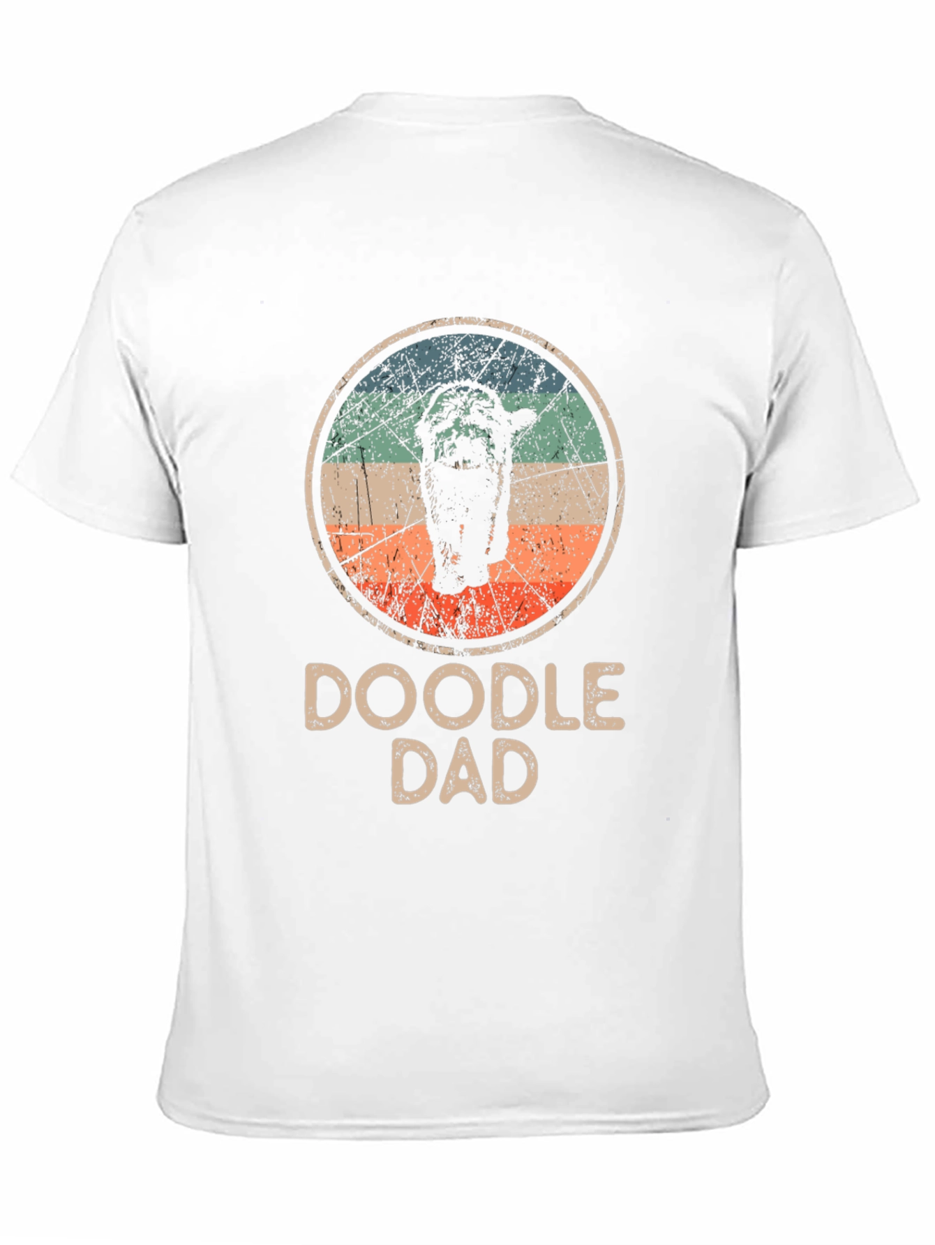 Doodle Dad Retro Graphic T-Shirt