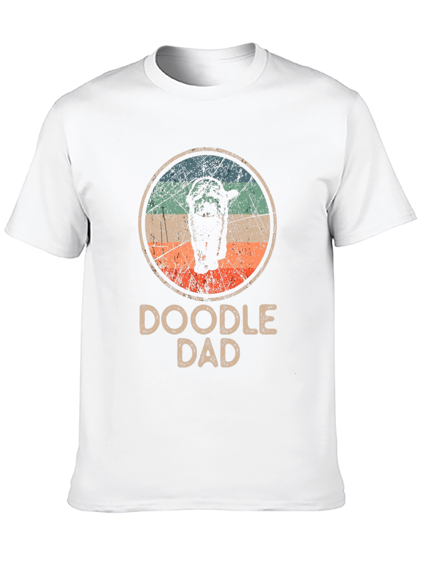 Doodle Dad Retro Graphic T-Shirt