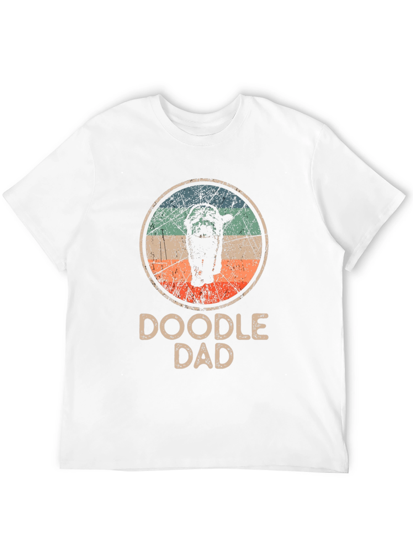 Doodle Dad Retro Graphic T-Shirt