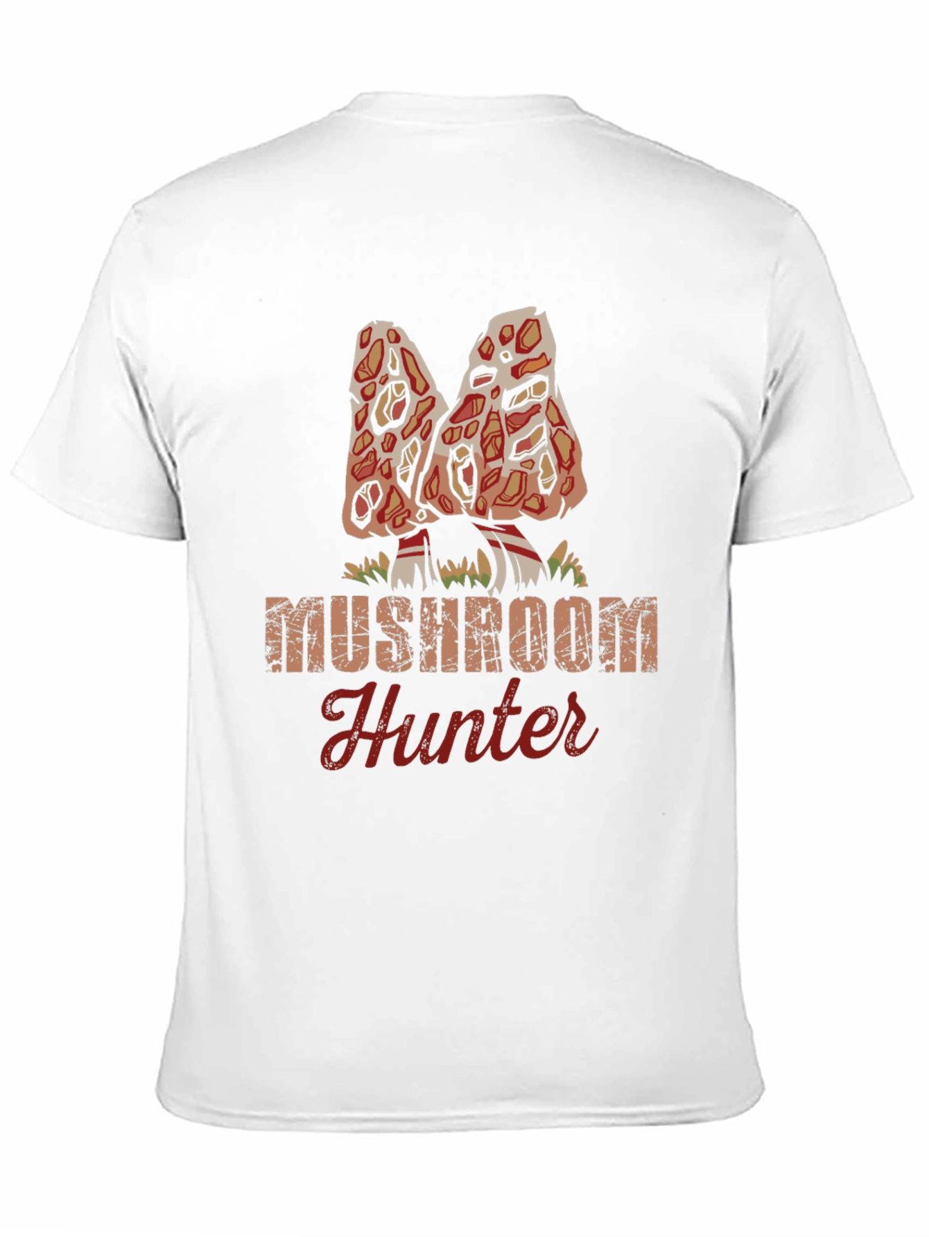 Mushroom Hunter Graphic Tee - Nature Inspired