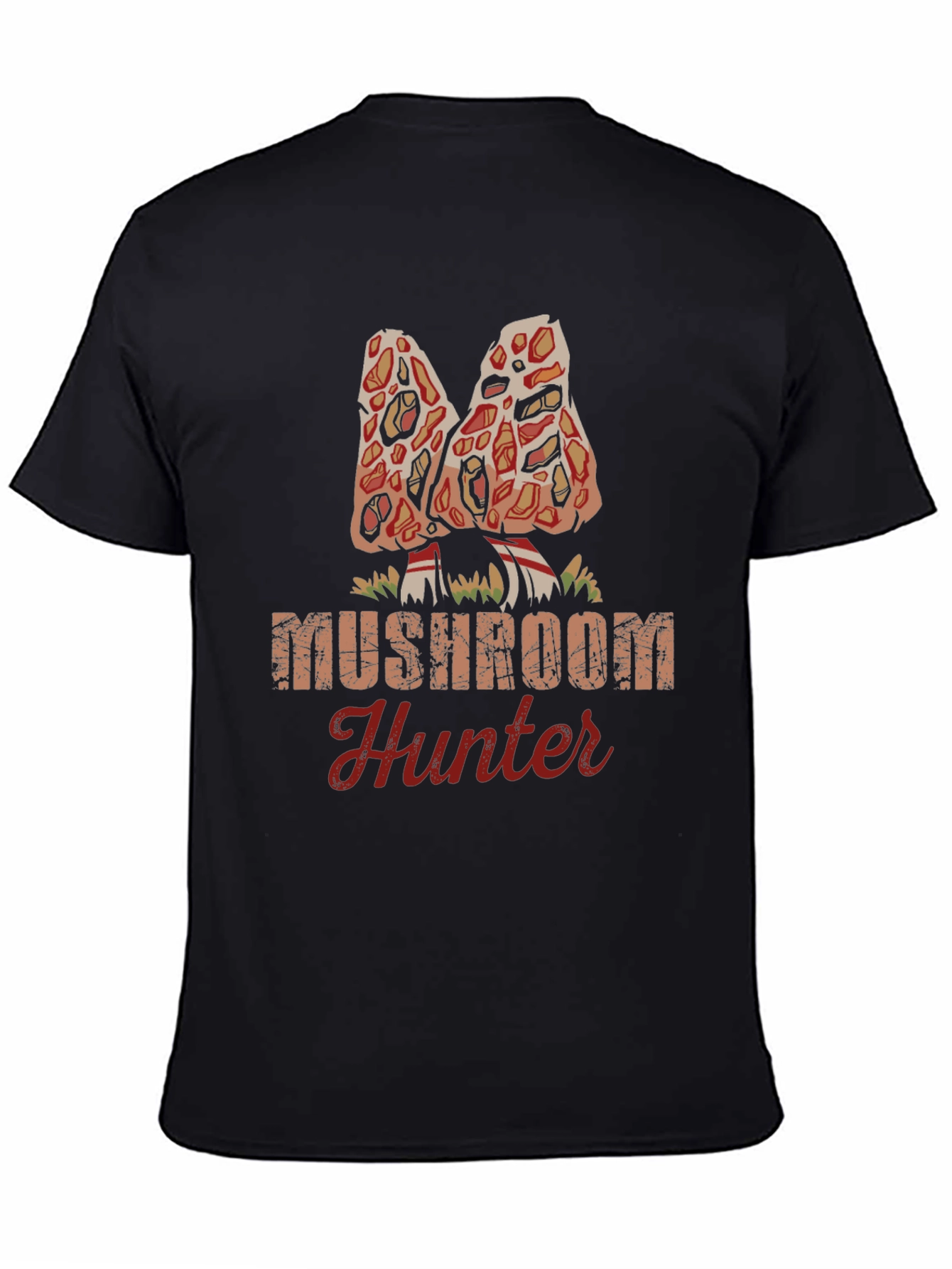 Mushroom Hunter Graphic Tee - Nature Inspired