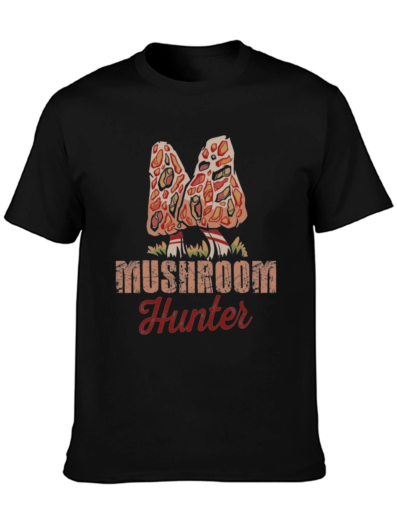 Mushroom Hunter Graphic Tee - Nature Inspired