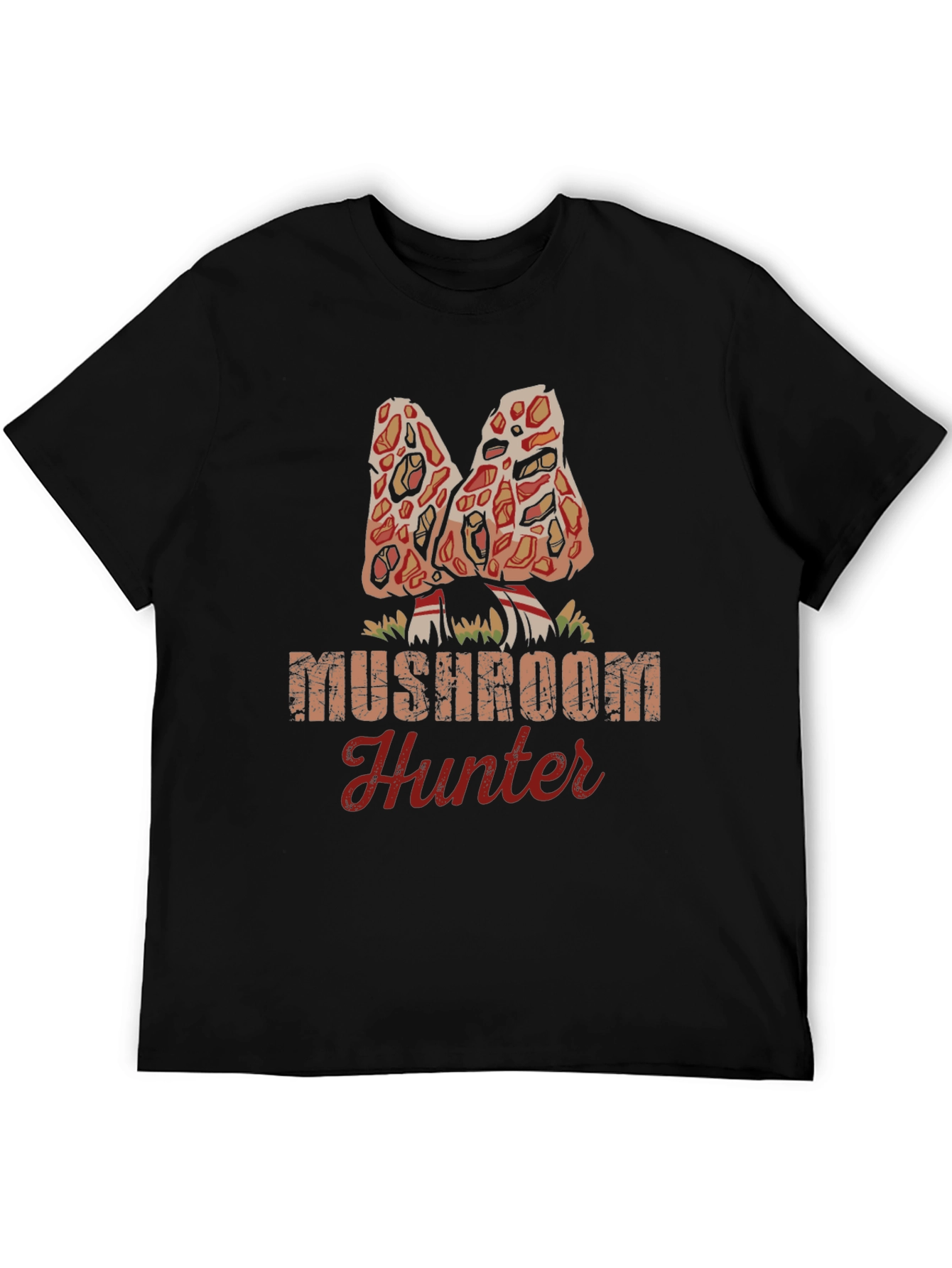 Mushroom Hunter Graphic Tee - Nature Inspired