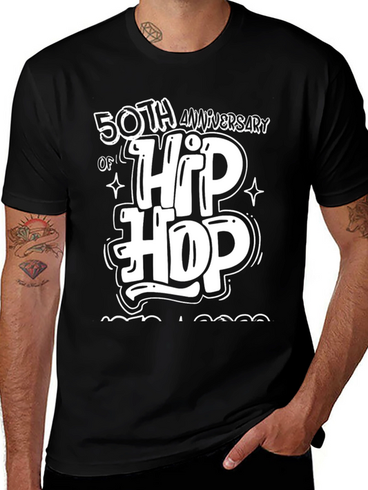Hip Hop 50th Anniversary Black T-Shirt
