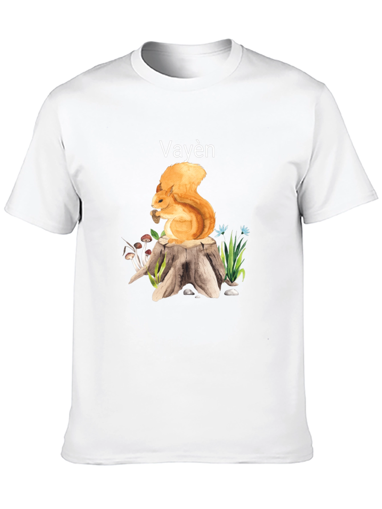 Whimsical Squirrel Tee - Vayèn Design