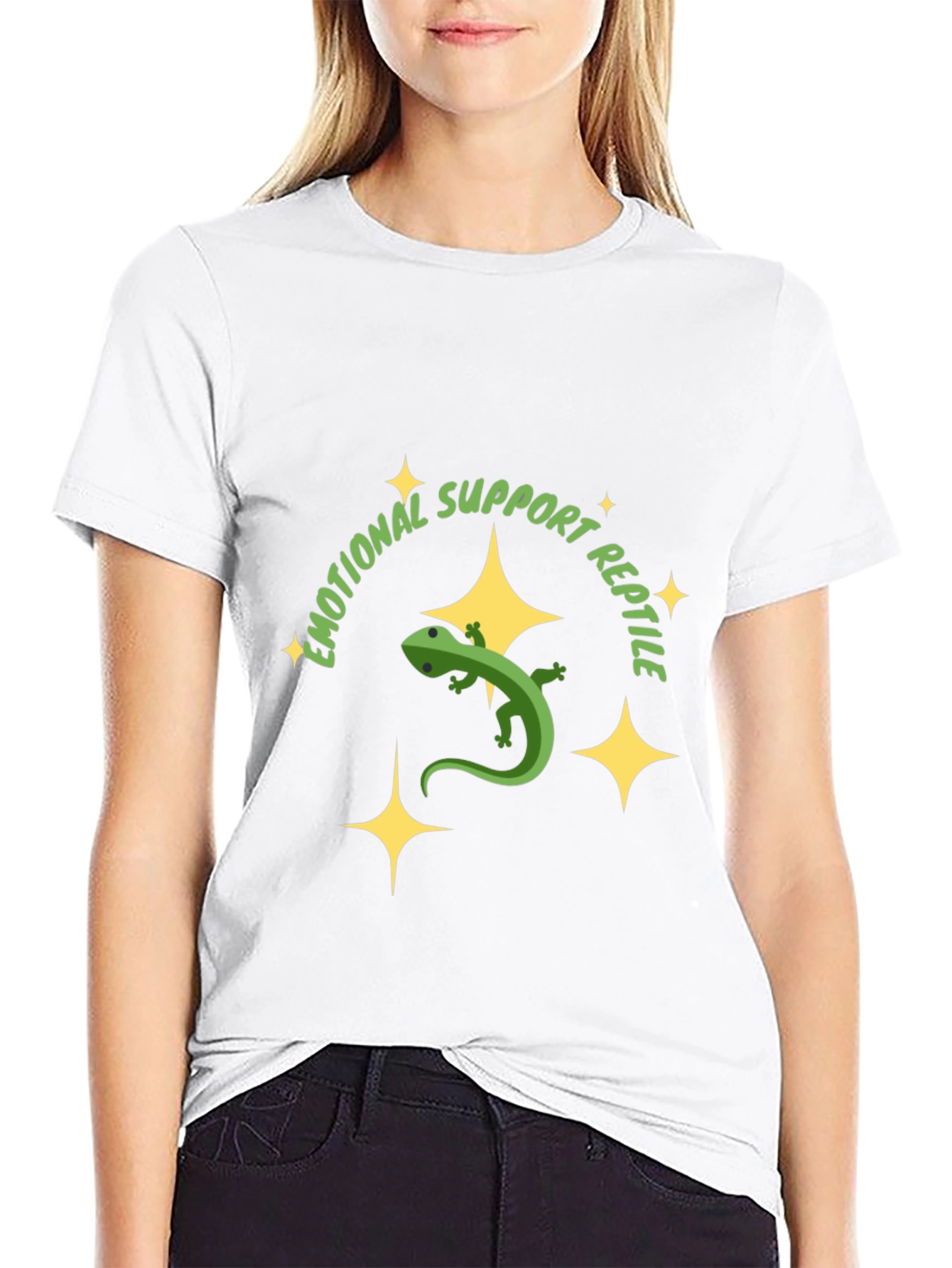 Emotional Support Reptile Graphic Tee