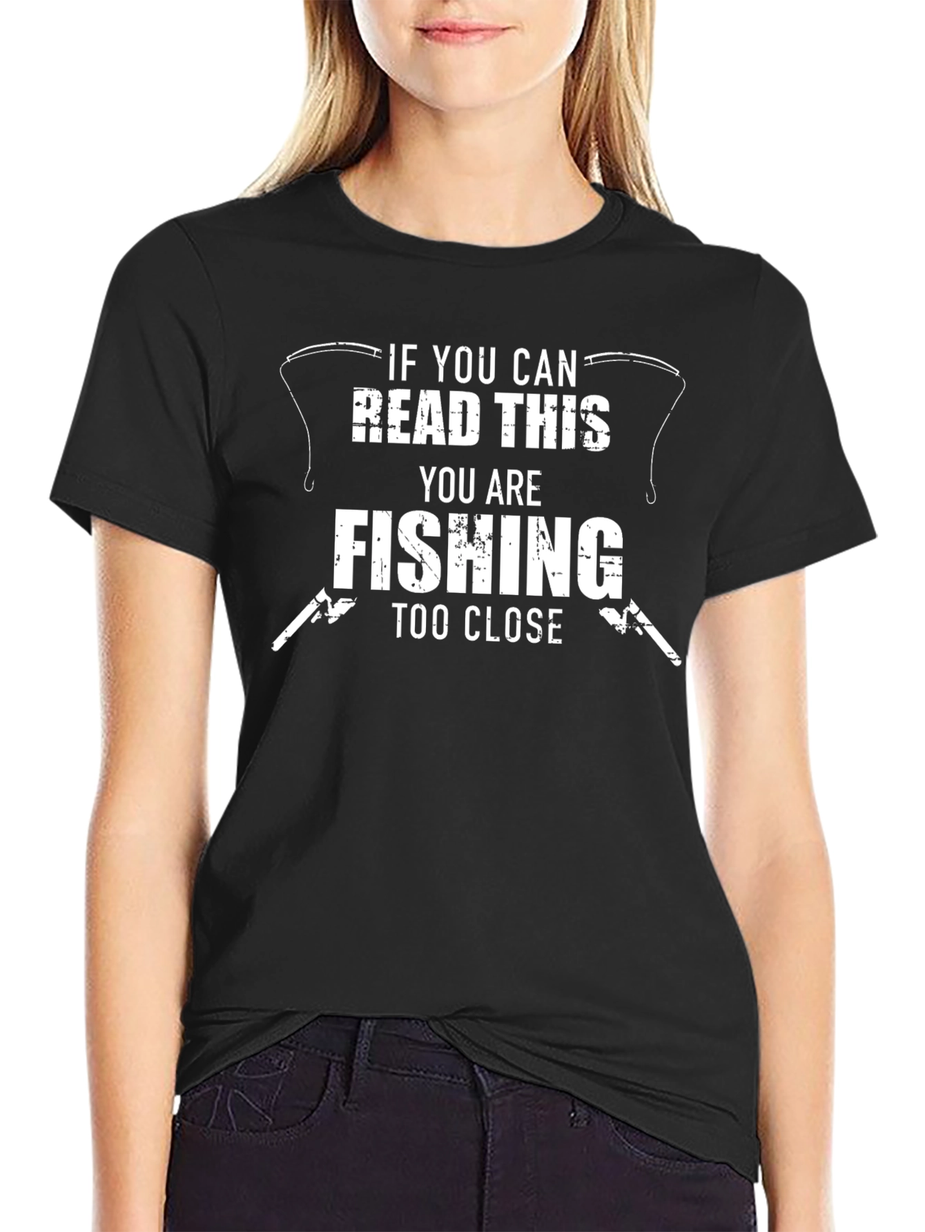 Fishing Too Close T-Shirt - Funny Angler Tee