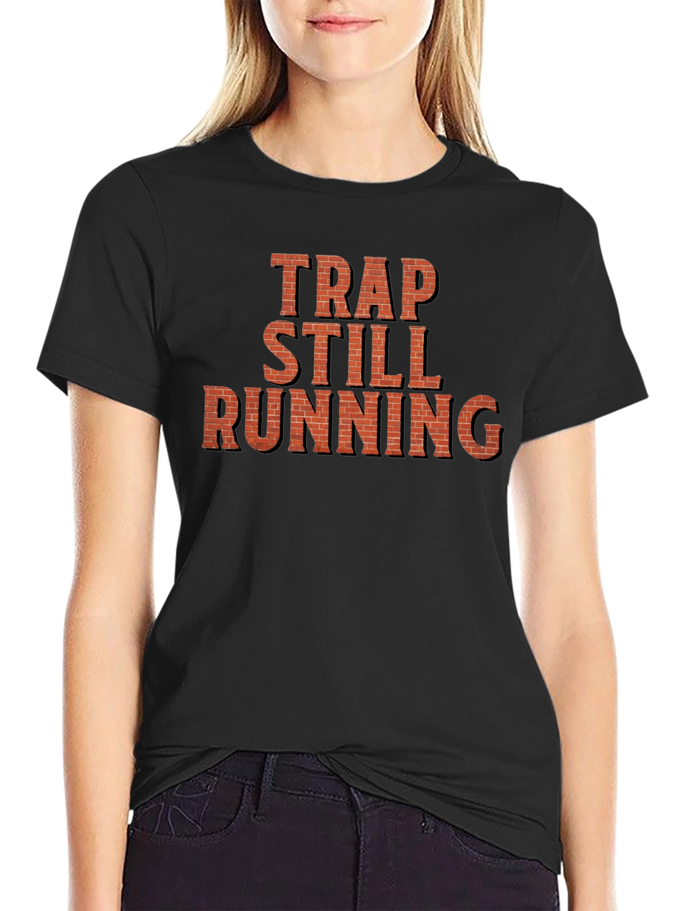 Trap Still Running Graphic Tee