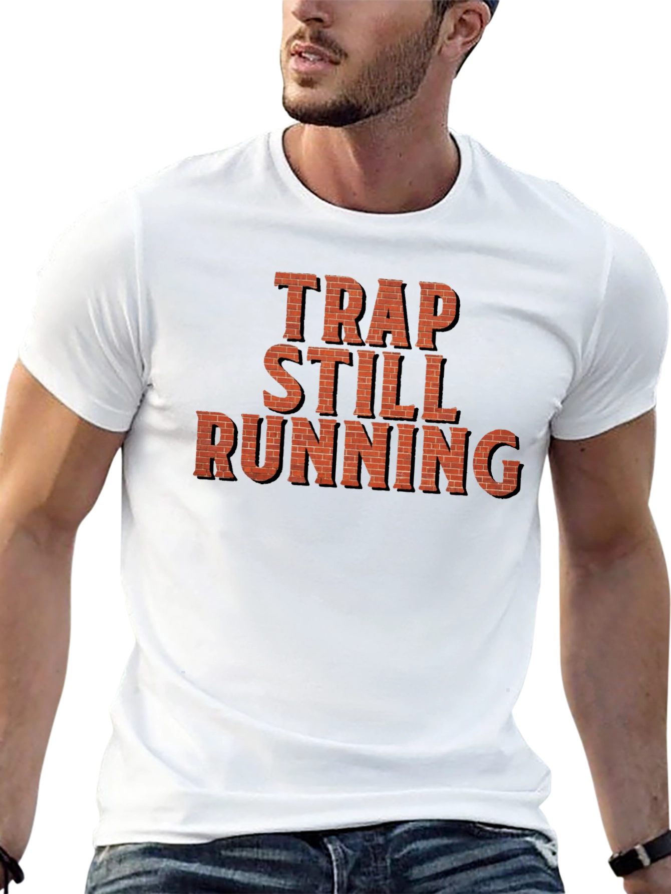 Trap Still Running Graphic Tee