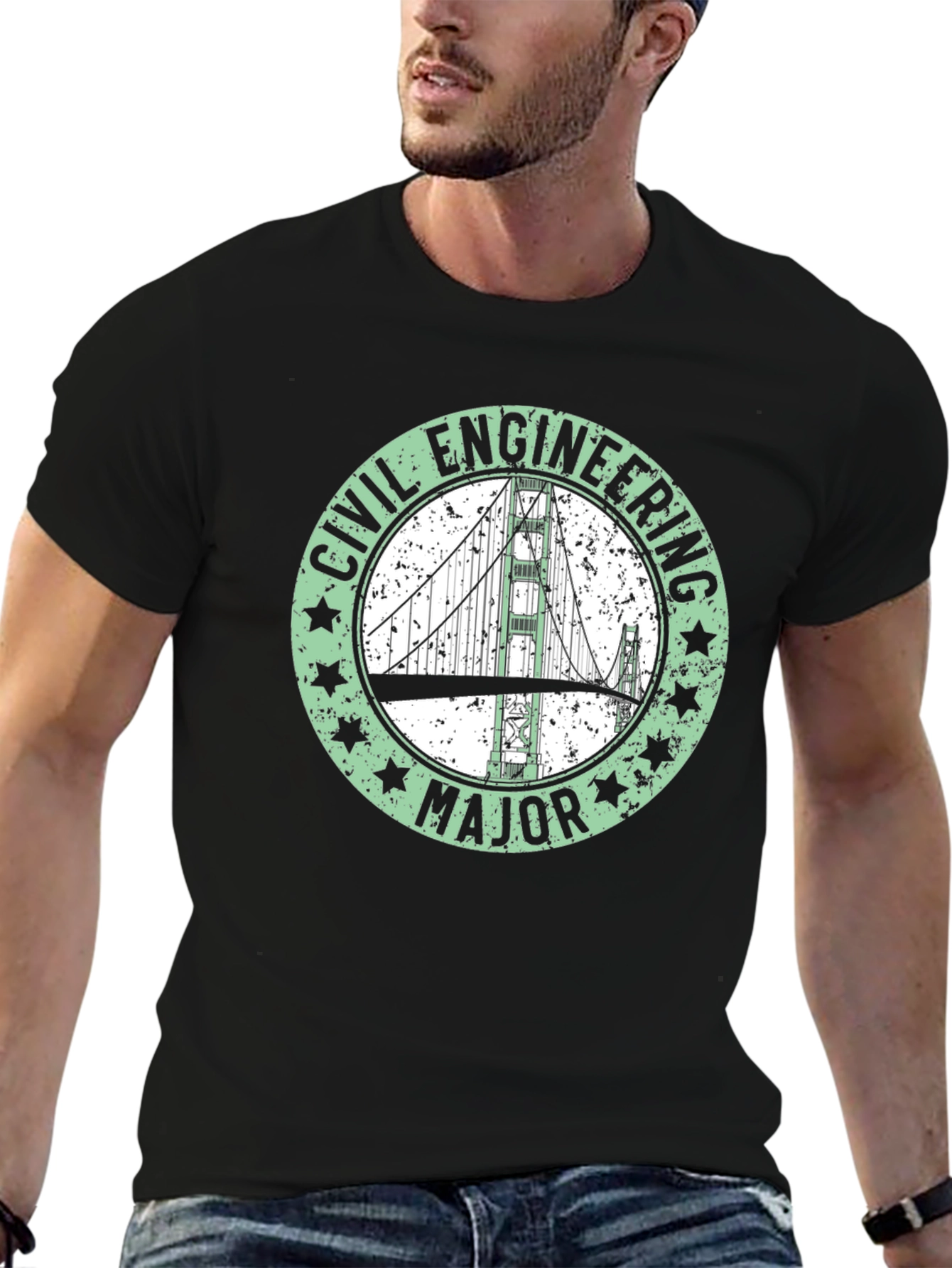 Civil Engineering Major Graphic T-Shirt