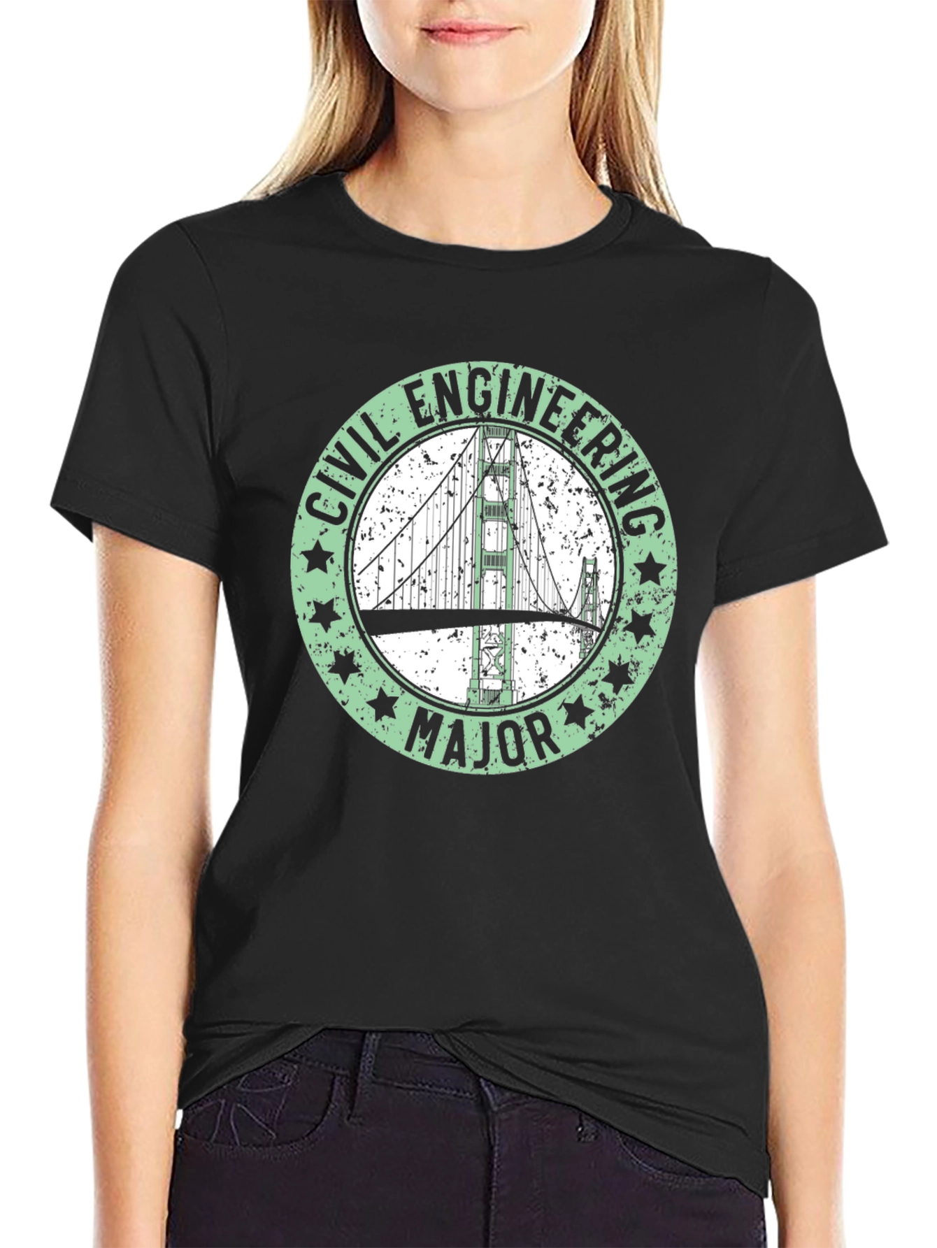 Civil Engineering Major Graphic T-Shirt